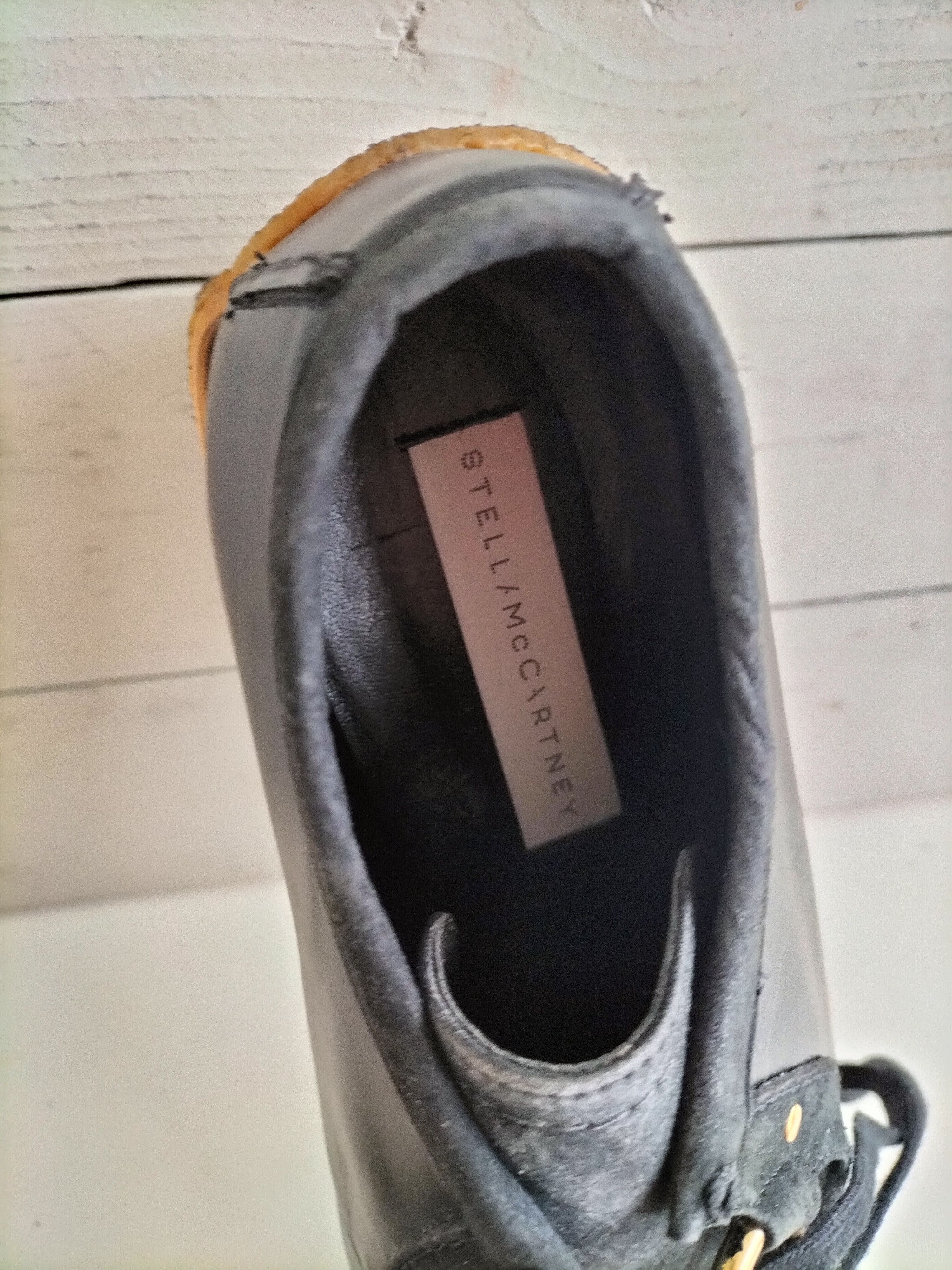 Stella McCartney Black and Tan Stella McCartney Shoes Size US 8.5 / IT 38.5 - 6 Thumbnail