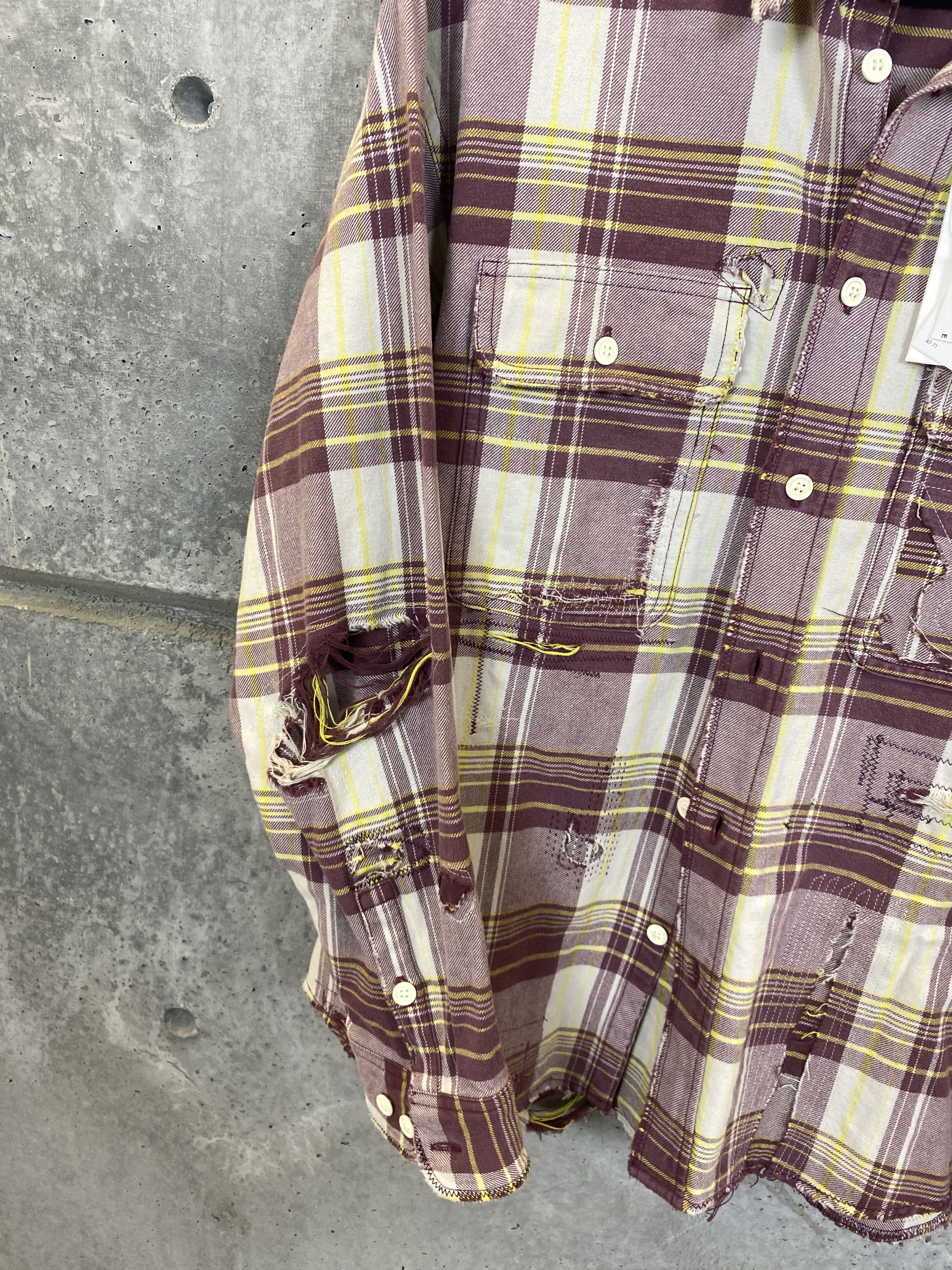 Visvim $2180 NWT VISVIM CRASH LUMBER CHECK SHIRT SIZE 2 Size US M / EU 48-50 / 2 - 4 Thumbnail
