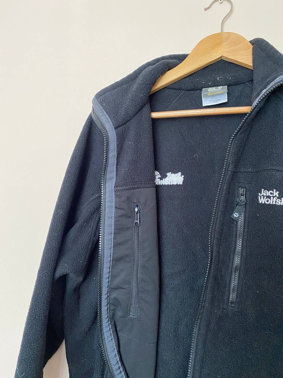 Jack Wolfskin 🖤 Vintage Jack Wolfskin Full Zip Fleece Jacket Size US XL / EU 56 / 4 - 3 Thumbnail
