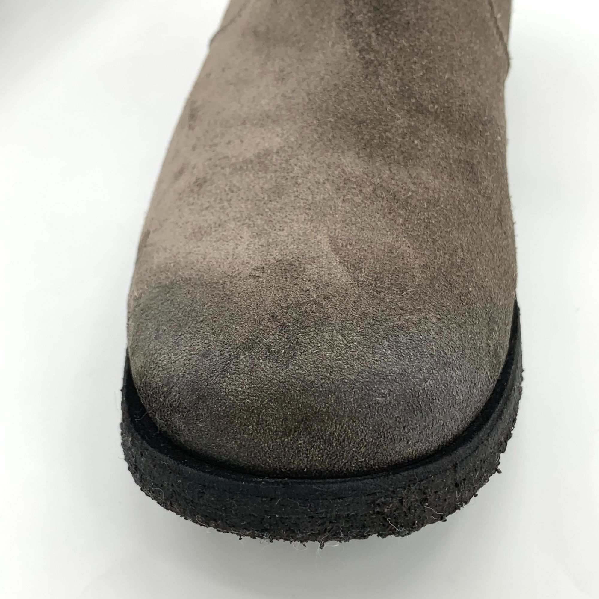 Prada Prada Gray Suede Zipper Mid-Calf Boots (Size 40) Size US 10 / IT 40 - 3 Thumbnail