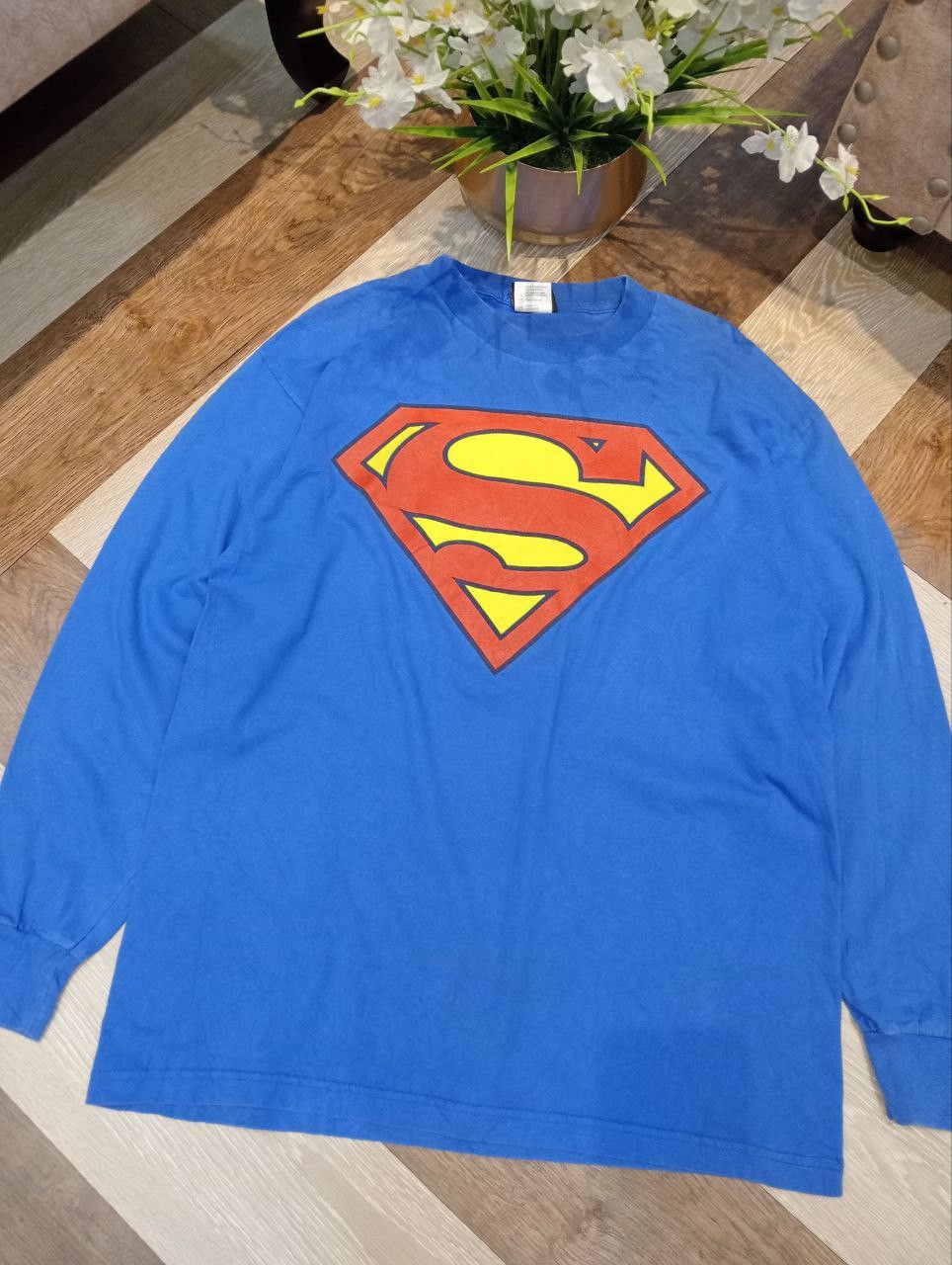 DC Comics SUPERMAN DC COMICS WARNER BROS VINTAGE 00s TSHIRT - SIZE L Size US L / EU 52-54 / 3 - 4 Thumbnail