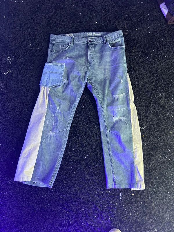 Japanese Brand Punk Streetwear Goth Baggy Oversize Custom Jeans Denim Pants Size US 38 / EU 54 - 5 Thumbnail