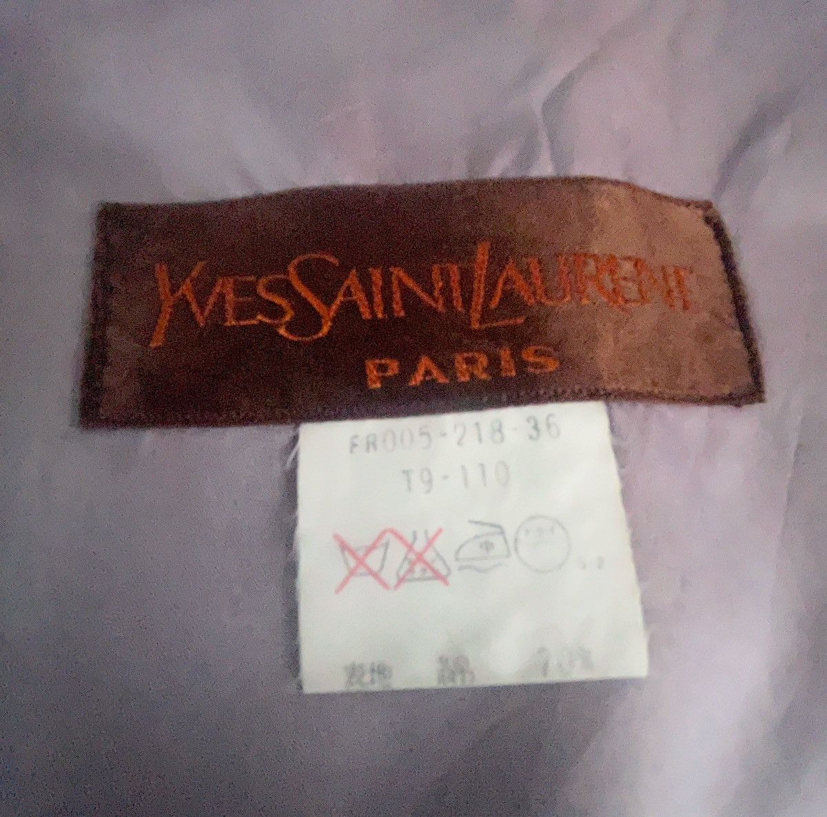 Designer × Vintage × Yves Saint Laurent Vintage YVES SAINT LAURENT Paris Parka Jacket Size M / US 6-8 / IT 42-44 - 12 Thumbnail