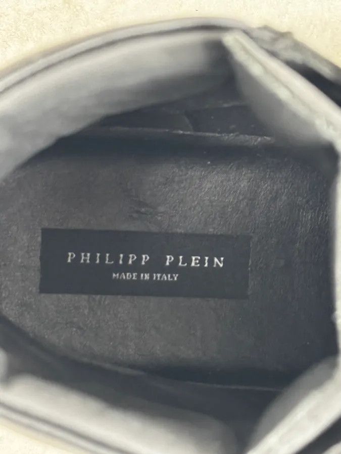 Philipp Plein Philipp Plein Black Premium Leather Boots Size US 9 / EU 42 - 9 Thumbnail