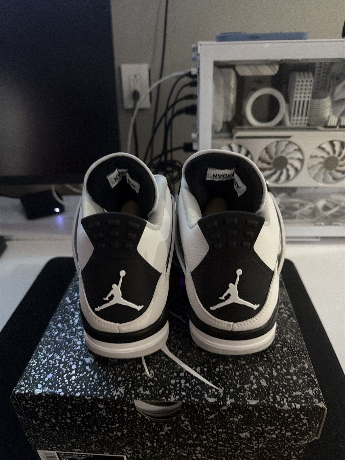 Jordan Brand Military Black Jordan 4’s Size US 10 / EU 43 - 3 Thumbnail