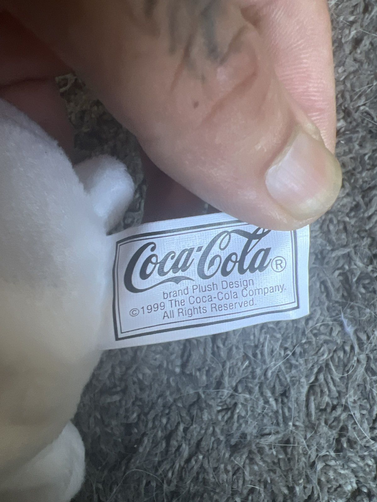 Coca Cola 1999 Coca-Cola NASCAR Dale Jarrett Plush Size ONE SIZE - 7 Thumbnail