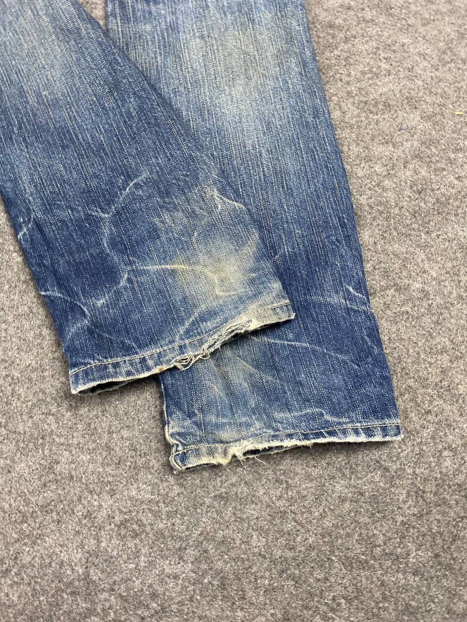 Johnbull johnbull japan single side pocket distressed denim Size US 34 / EU 50 - 7 Thumbnail