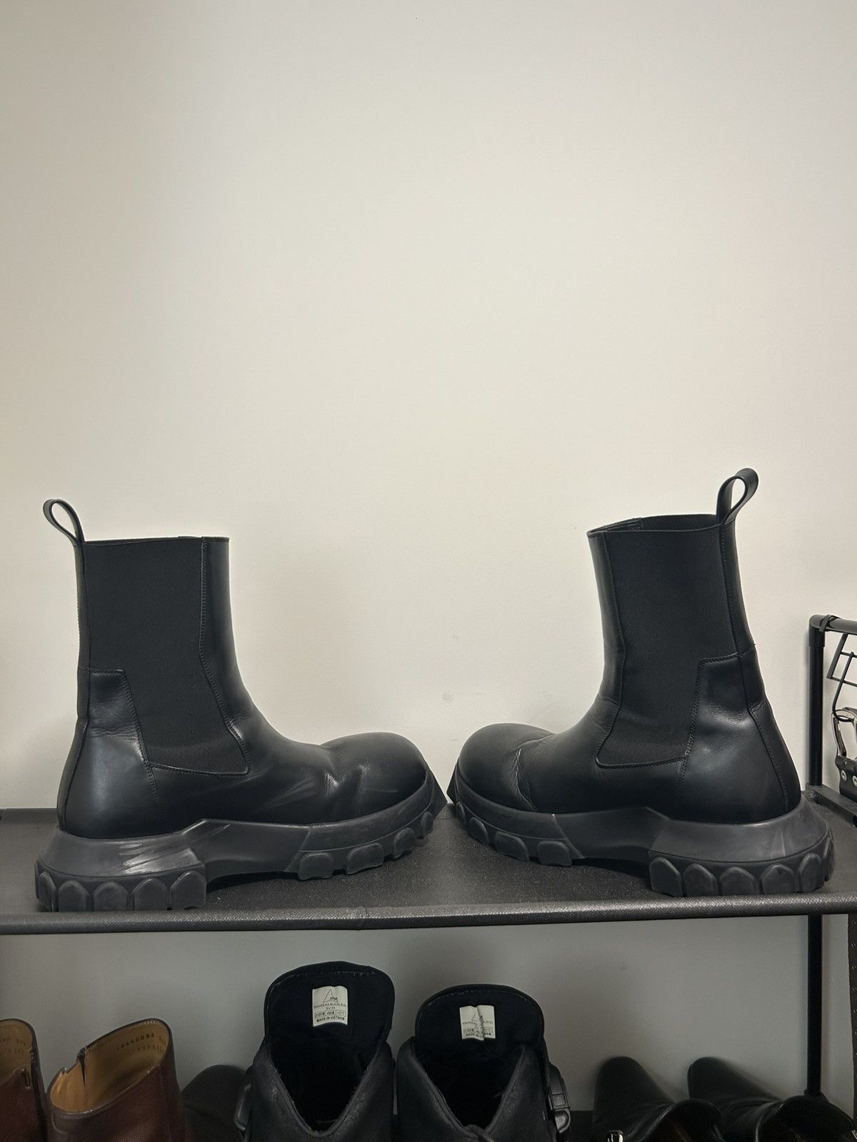 Rick Owens Rick Owens Beetle Bozo Tractor Boots Size US 11 / EU 44 - 3 Thumbnail