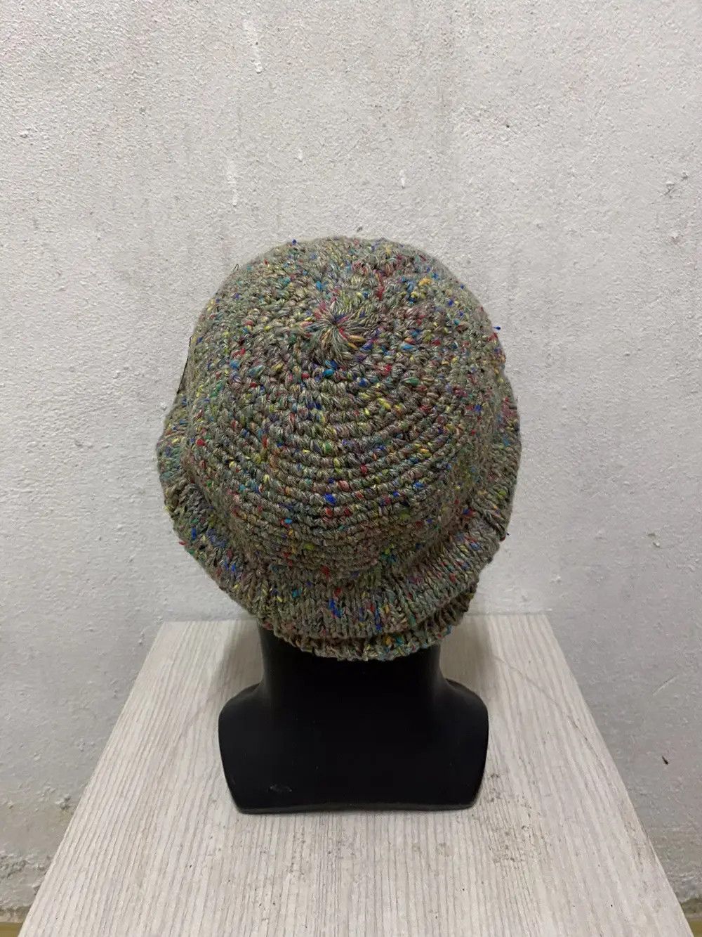 Kapital Japanese Brand Rare Design Knit Beanie Hat Size ONE SIZE - 4 Thumbnail