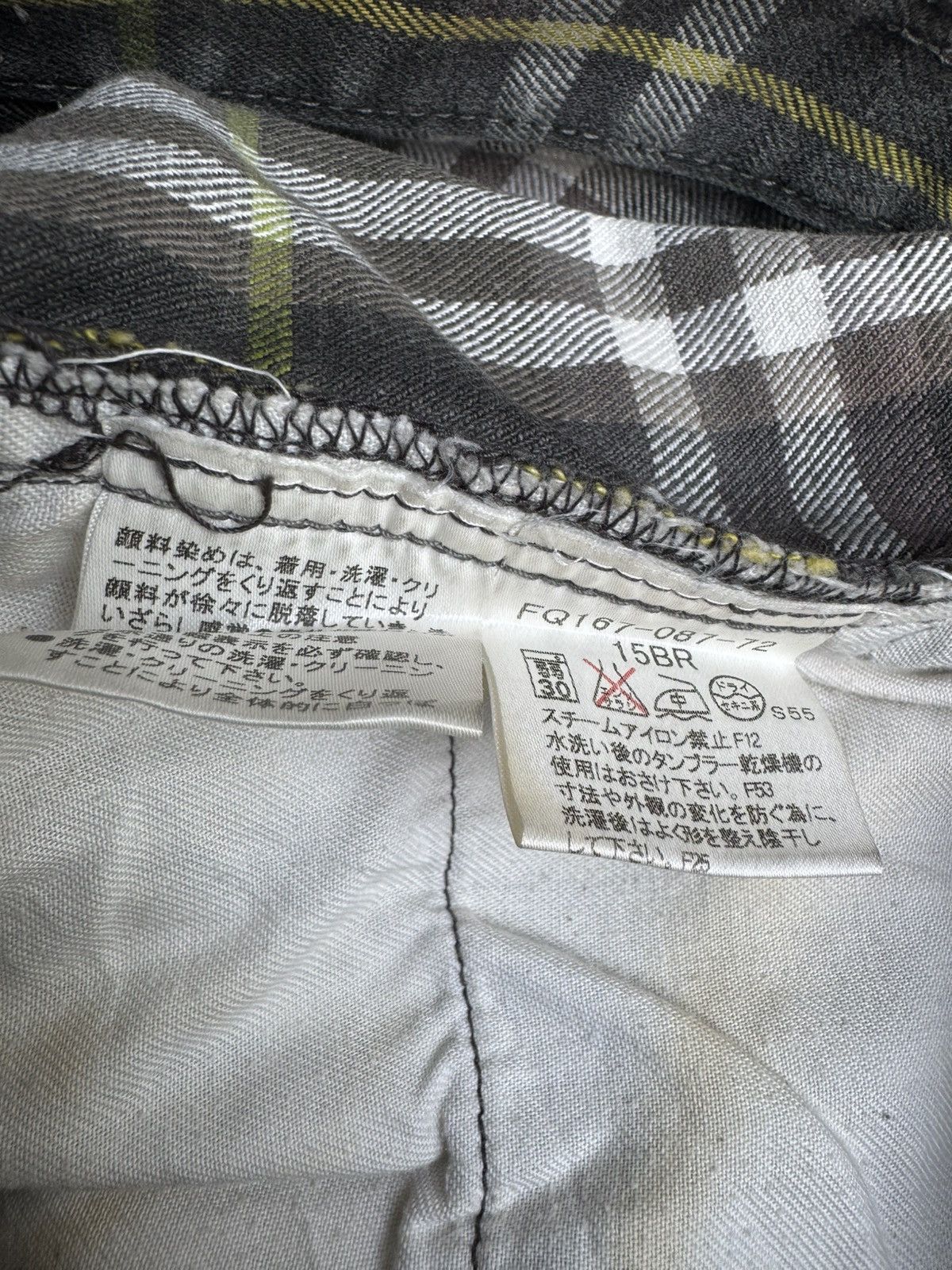 Burberry VERY RARE VINTAGE PANTS BURBERRY NOVA CHECK Size US 32 / EU 48 - 4 Thumbnail