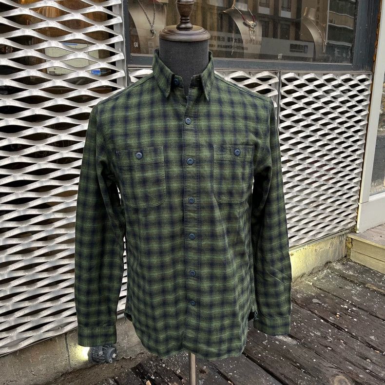 RRL Ralph Lauren RRL Green Plaid Button-Up Shirt - dmc Size US XS / EU 42 / 0 - 1 Thumbnail
