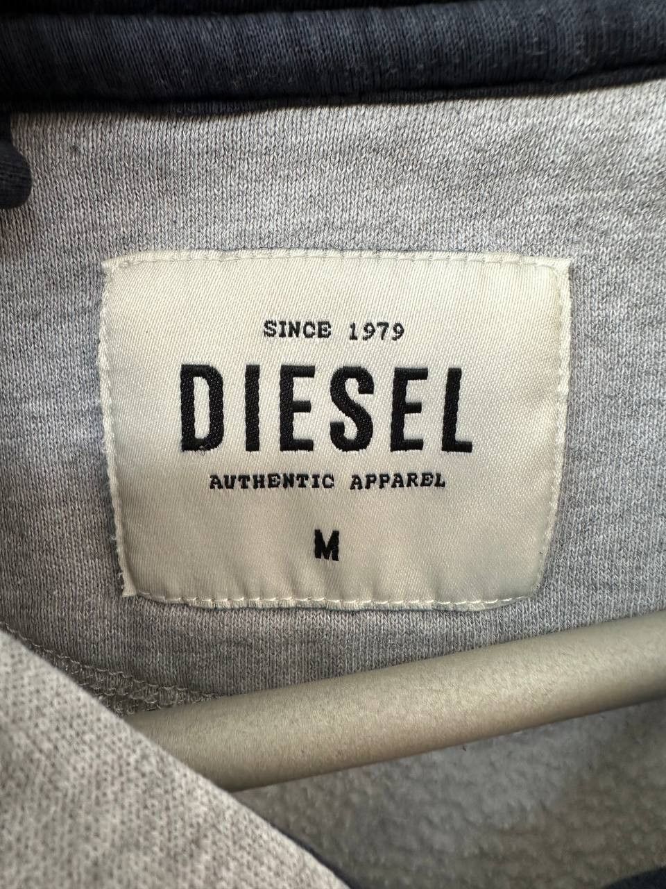 Diesel Diesel Full Zip Hoodie y2k Gray Hooded Sweater Size US M / EU 48-50 / 2 - 13 Thumbnail