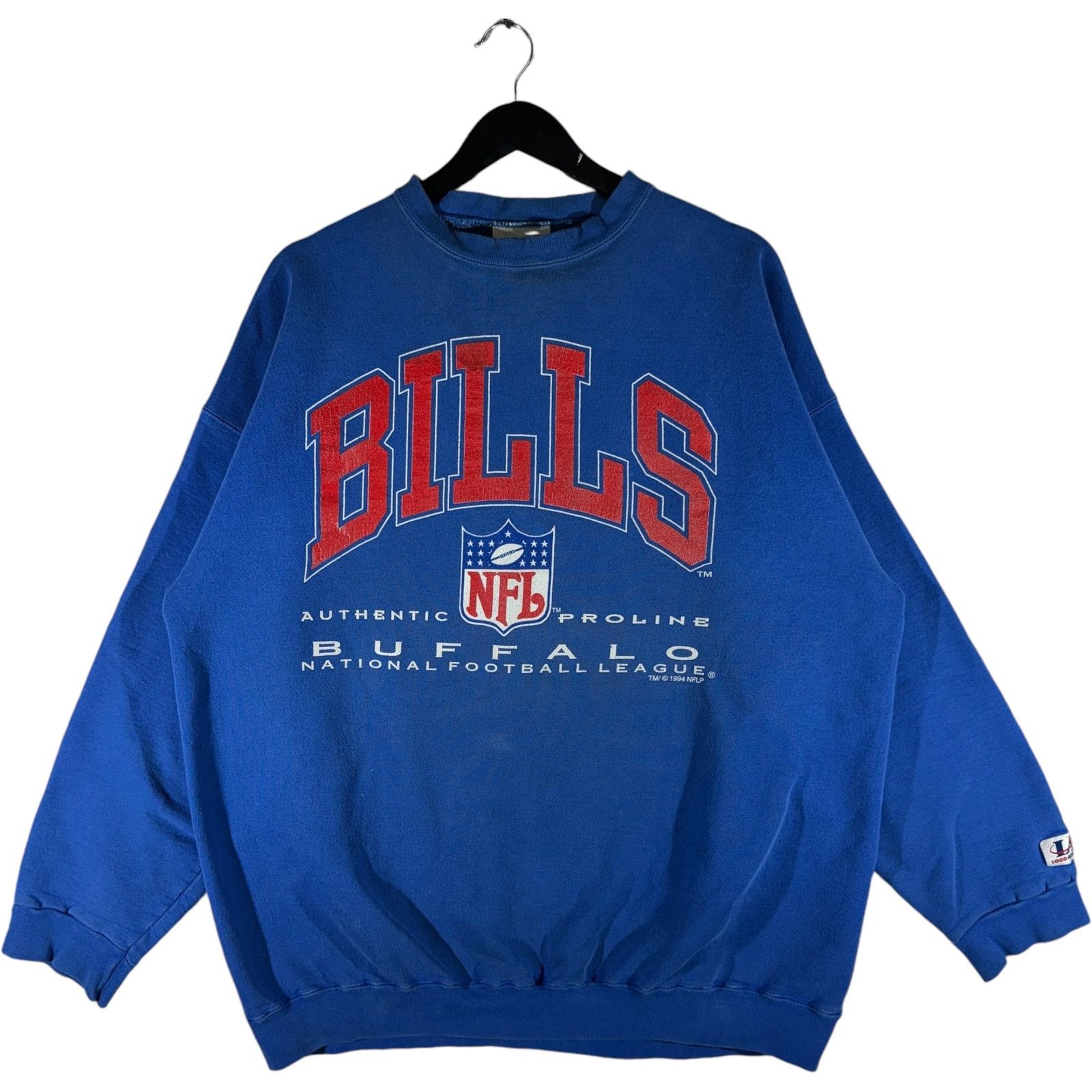 Vintage Buffalo selling Bills Logo Athletic Pro Line Football Sweatshirt