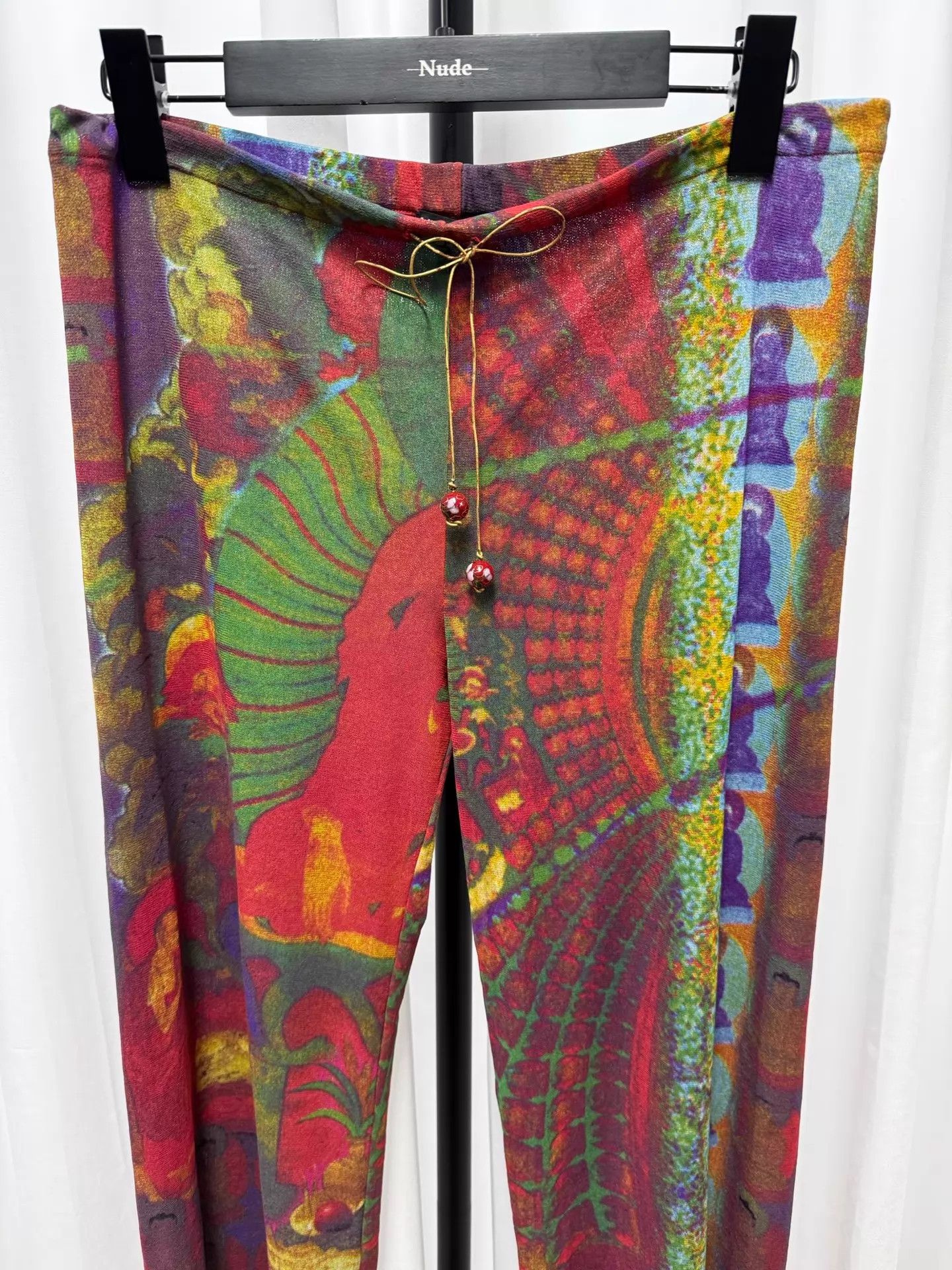 Vivienne Tam Vivienne Tam Buddha Print Pants Size 26" / US 2 / IT 38 - 2 Thumbnail