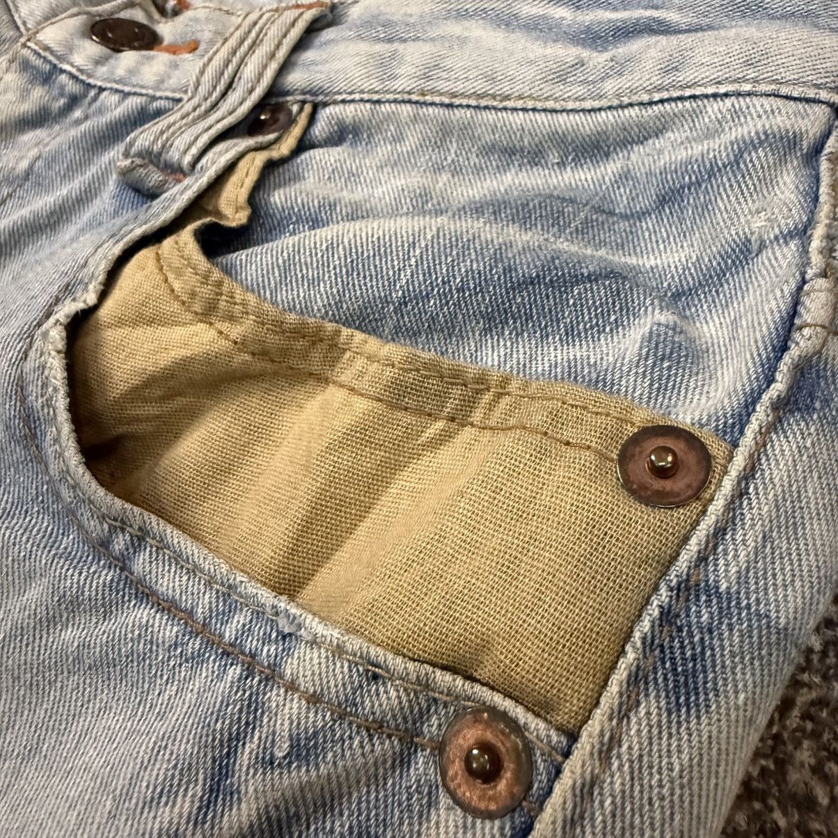 Hysteric Glamour 🔥🇯🇵 Japanese Flared Sick Root Distressed Denim Size US 32 / EU 48 - 5 Thumbnail