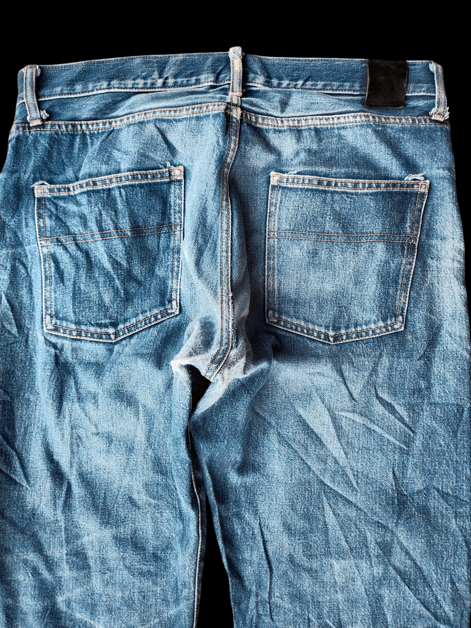 Stussy Vintage Stussy Selvedge Distressed Jeans RARE Punk Size 36" / US 14 / IT 50 - 13 Thumbnail