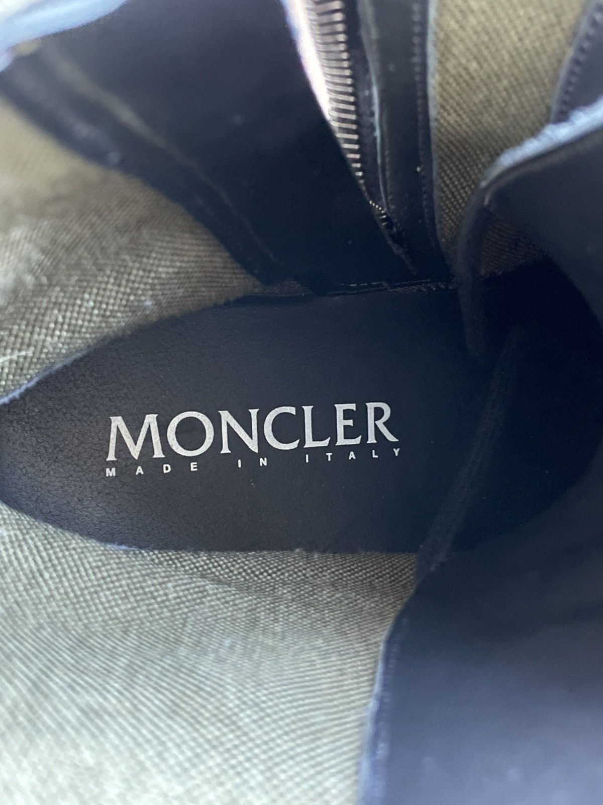 Designer × Moncler Moncler 10US Konture Leather Cordura Combat Ankle Boots Size US 10 / EU 43 - 7 Thumbnail