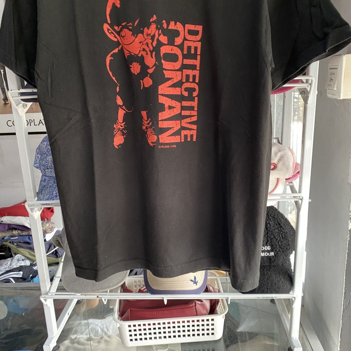 Anime VINTAGE‼️Detective Conan Japanese Manga Series T Shirts Size US L / EU 52-54 / 3 - 4 Thumbnail