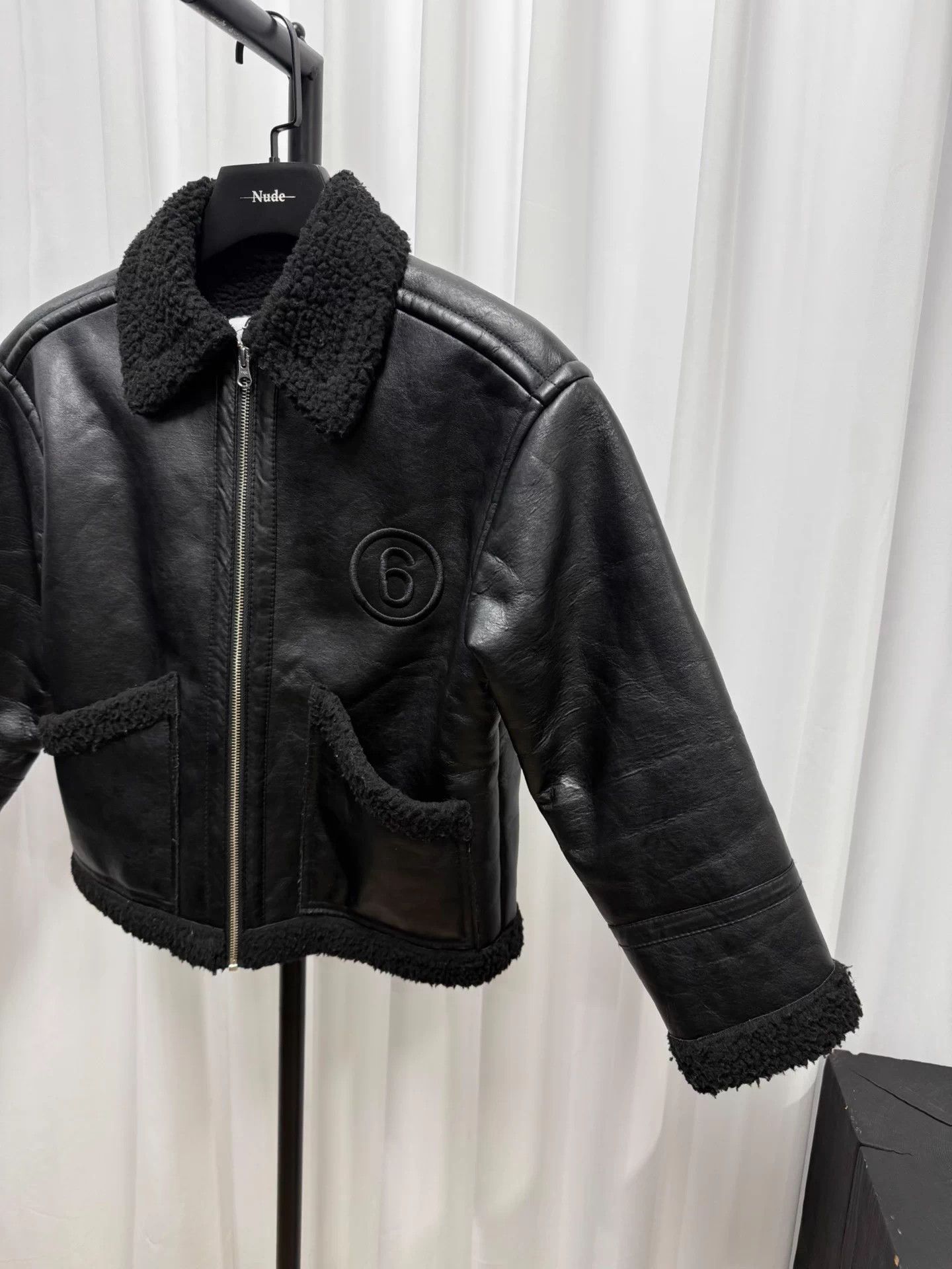 Maison Margiela Masion margiela MM6 leather jackets Size L / US 10 / IT 46 - 5 Thumbnail