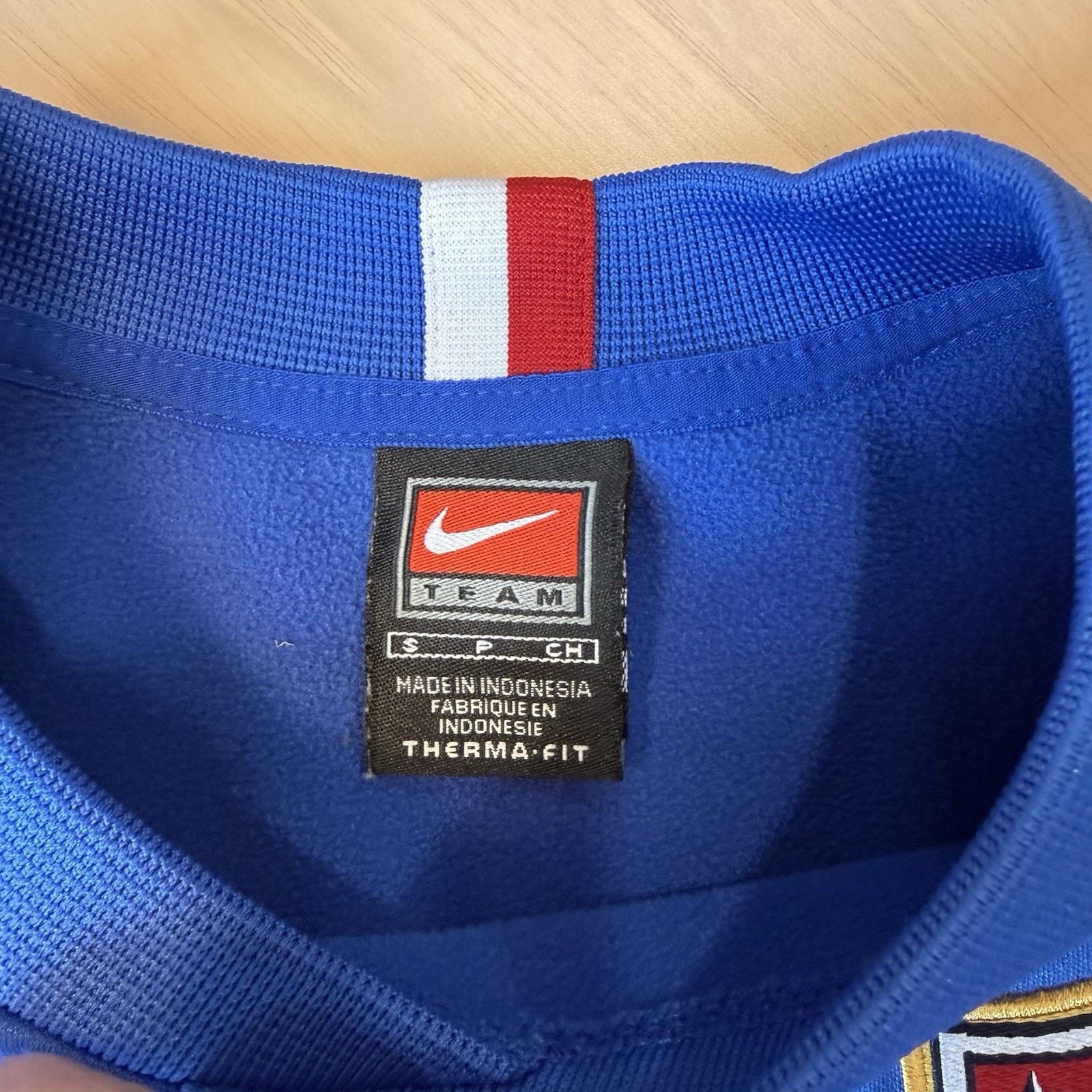 Nike Nike USA Soccer Sweatshirt Small Blue Fleece Pullover Size US S / EU 44-46 / 1 - 8 Thumbnail