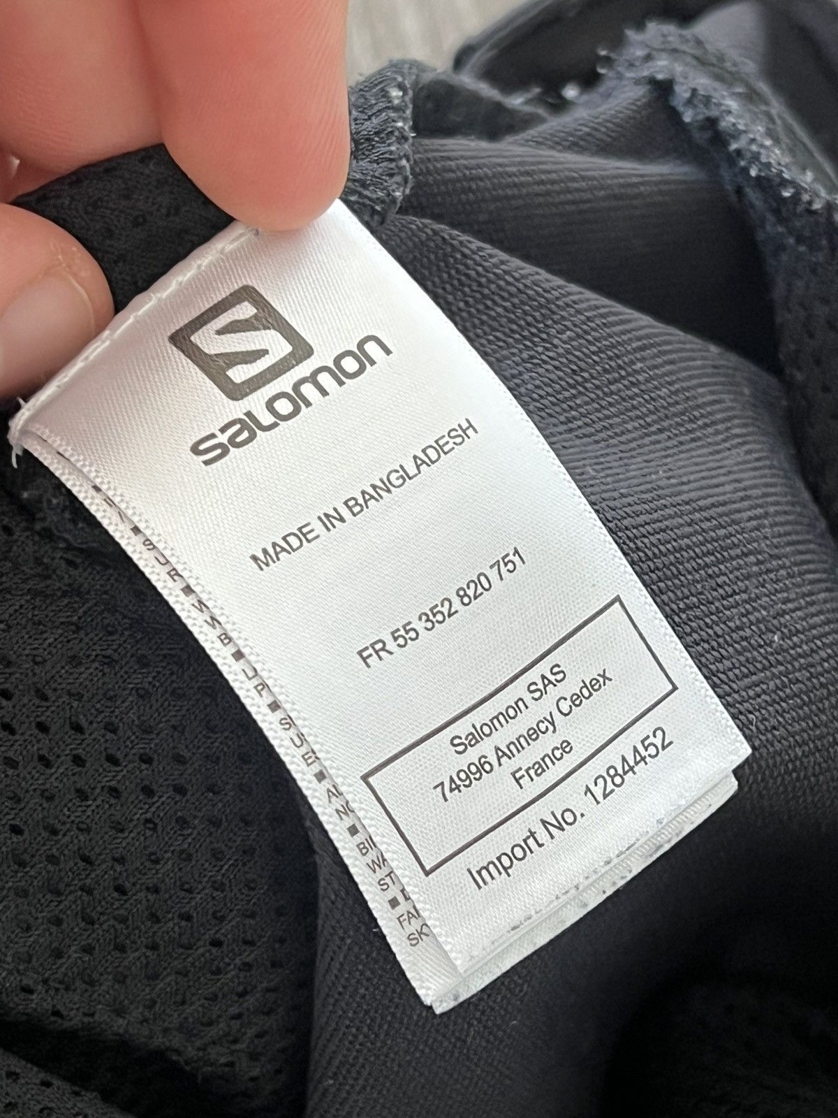 Salomon Salomon Lab System Outdoor Climawind S Logo Trail Pants Size US 30 / EU 46 - 20 Thumbnail