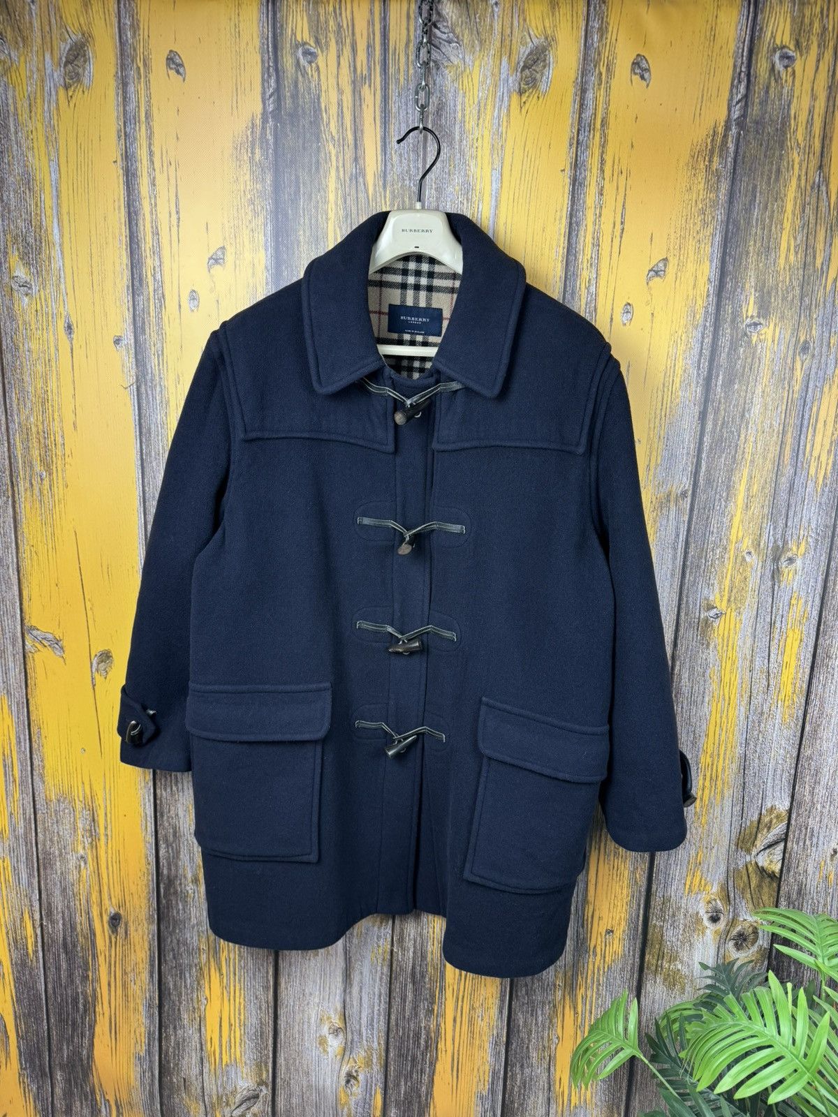 Burberry Burberry London Nova Check Vintage Coat Trench Size US L / EU 52-54 / 3 - 12 Thumbnail