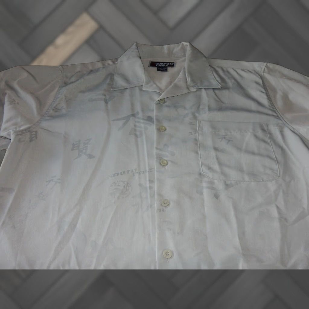 Southpole VTG South Pole Men's Button-Front Shirt Size M Size US M / EU 48-50 / 2 - 1 Thumbnail