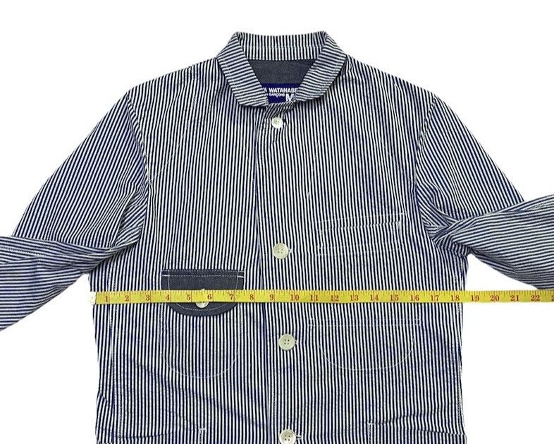 Comme des Garcons AD2012 Junya Watanabe Comme Des Garçons Stripes Blazer/Coat Size US S / EU 44-46 / 1 - 4 Thumbnail