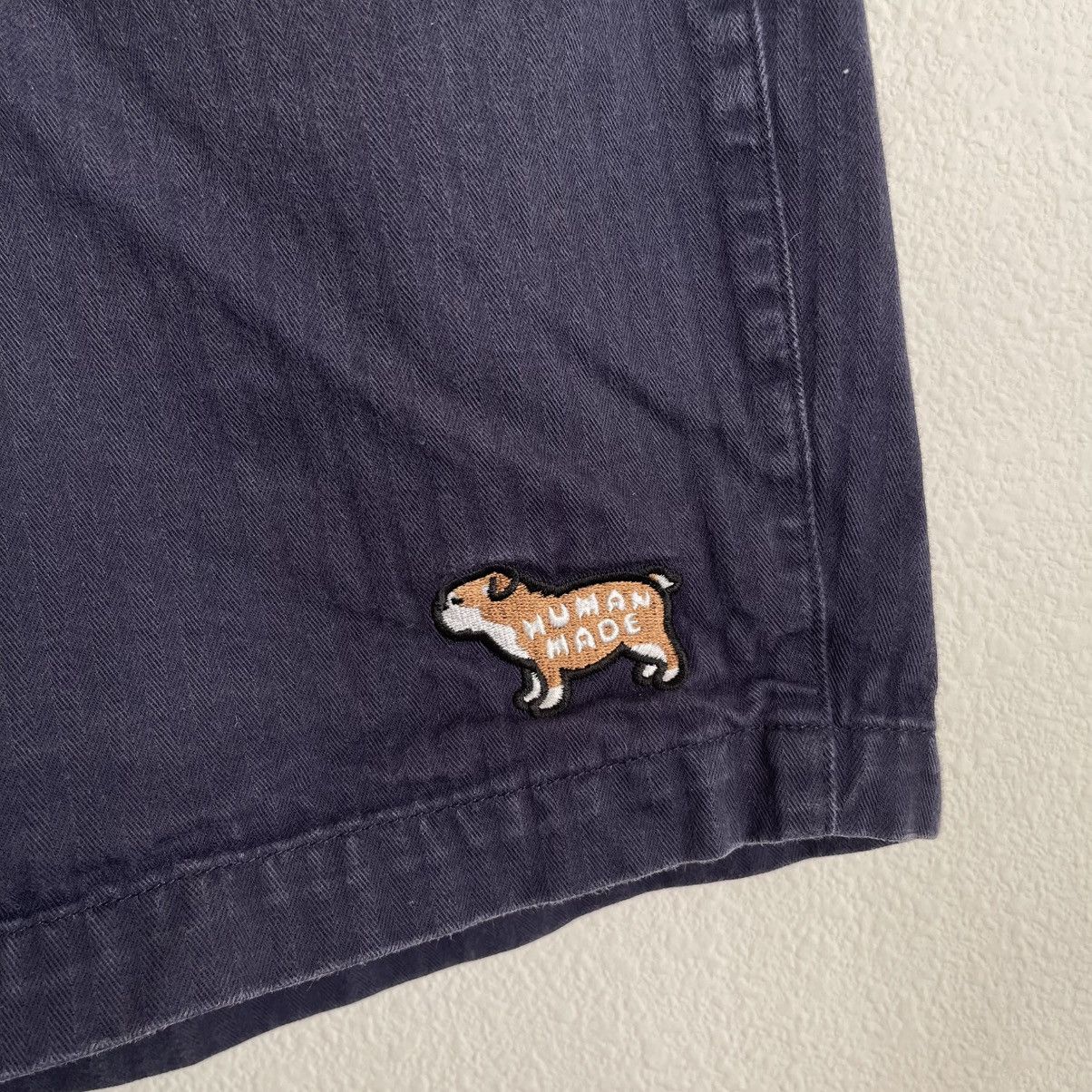 Human Made Human Made Bulldog Striped 5 Pocket Shorts Size US 33 - 2 Thumbnail
