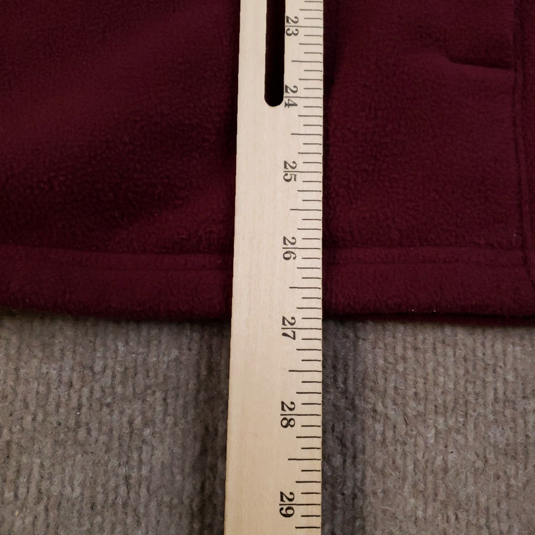 The North Face The North Face Denali Jacket Mens Large Gray Red Polartec Fleece 1/4 Zip Outdoors Size US L / EU 52-54 / 3 - 4 Thumbnail