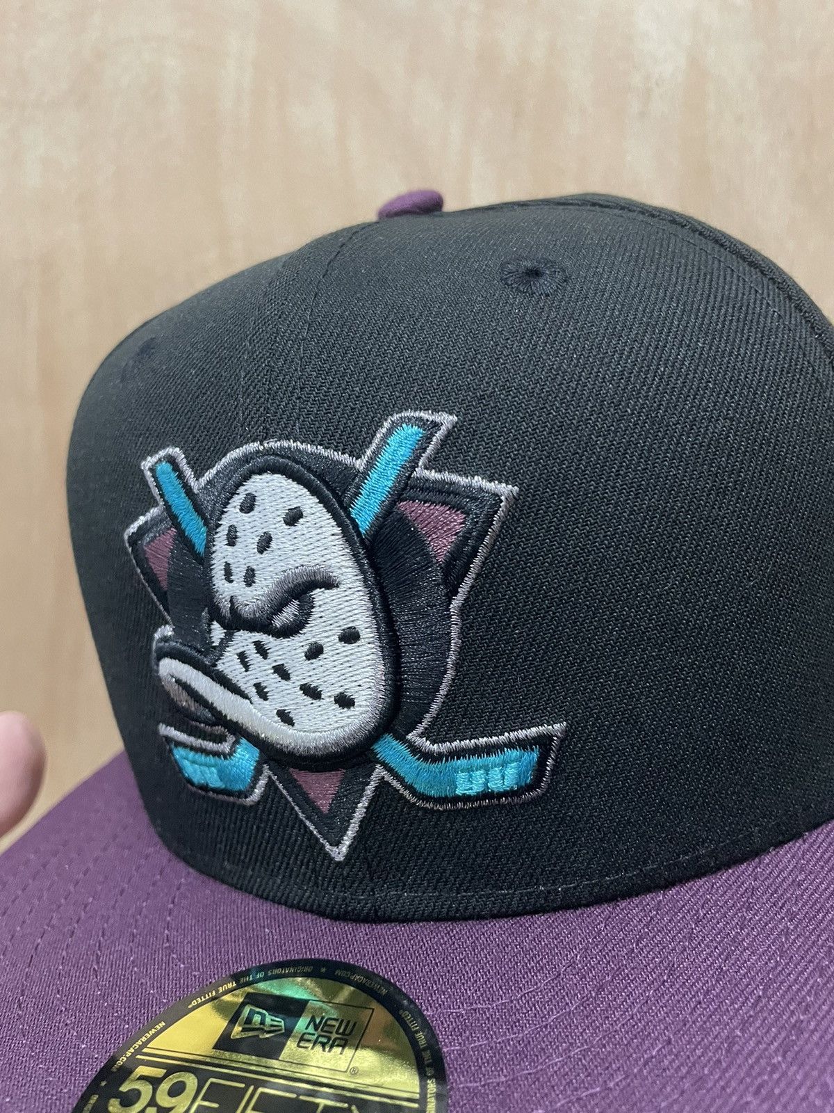 New Era Topperz Anaheim mighty ducks a mighty decade patch 7 1/4 Size ONE SIZE - 3 Thumbnail