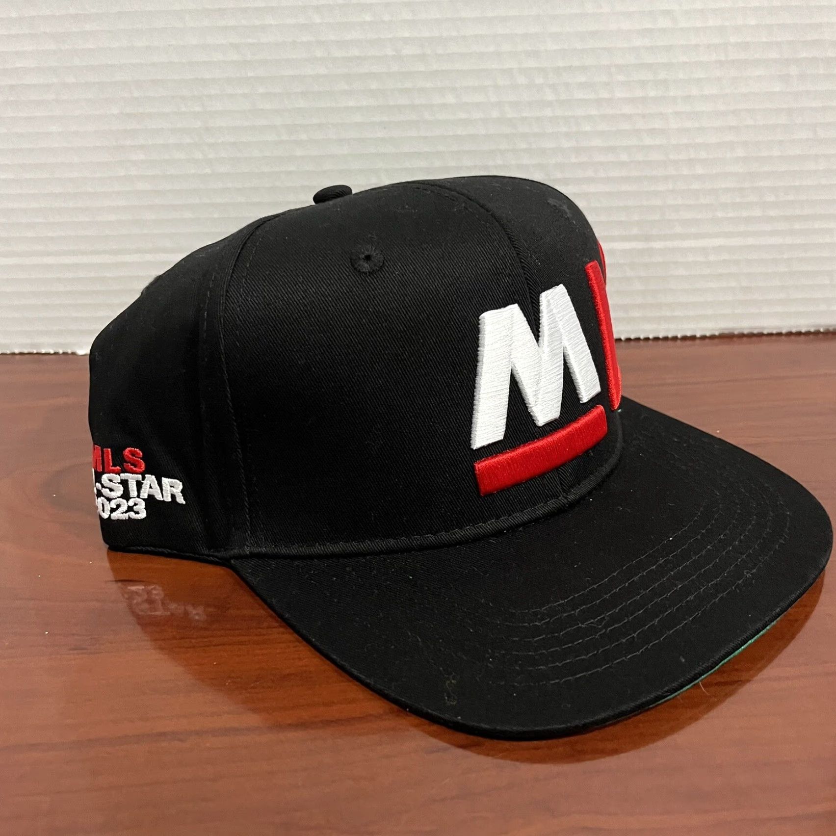 Vintage MLS Hat Cap Snap Back All Star Game 2023 Soccer Event Exclusive Black Green Size ONE SIZE - 3 Thumbnail