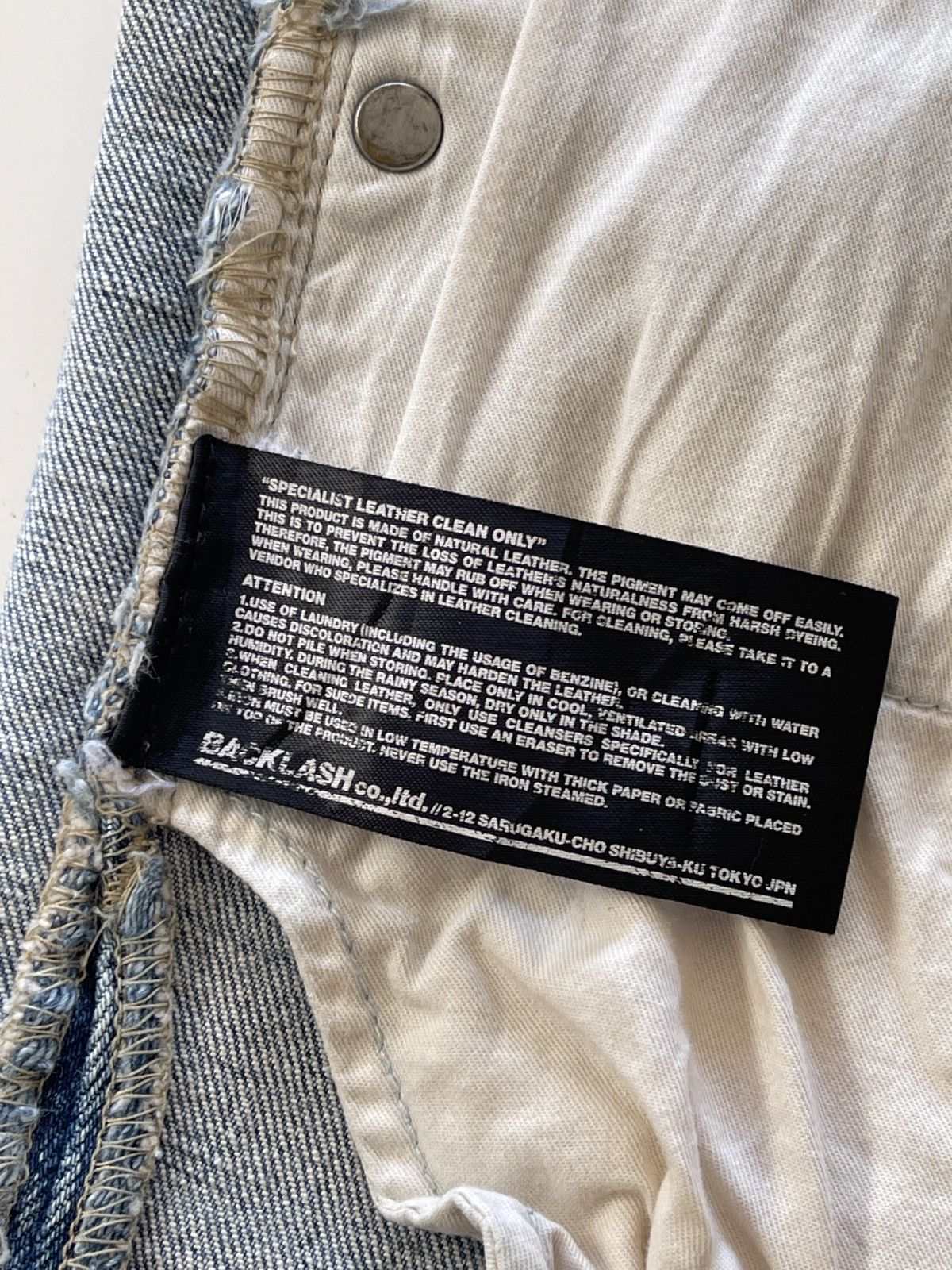Isamu Katayama Backlash Isamu Katayama Backlash Slim Straight Denim Size 31" - 12 Thumbnail