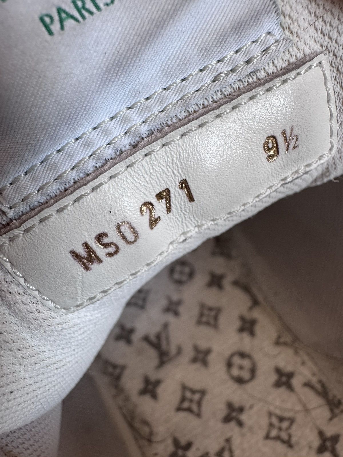 Louis Vuitton Louis Vuitton LV Trainer White Green Velcro Strap Size US 10.5 / EU 43-44 - 16 Thumbnail