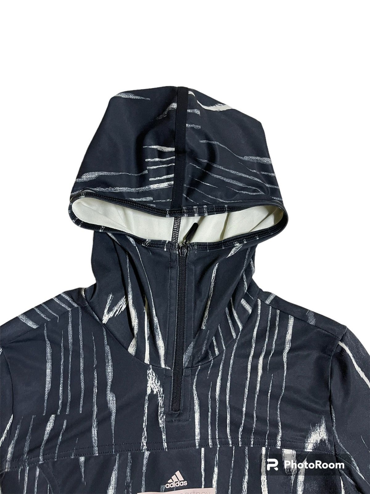 Adidas × Stella McCartney Adidas by Stella McCartney Run Printed Hoodie Size XS / US 0-2 / IT 36-38 - 15 Thumbnail