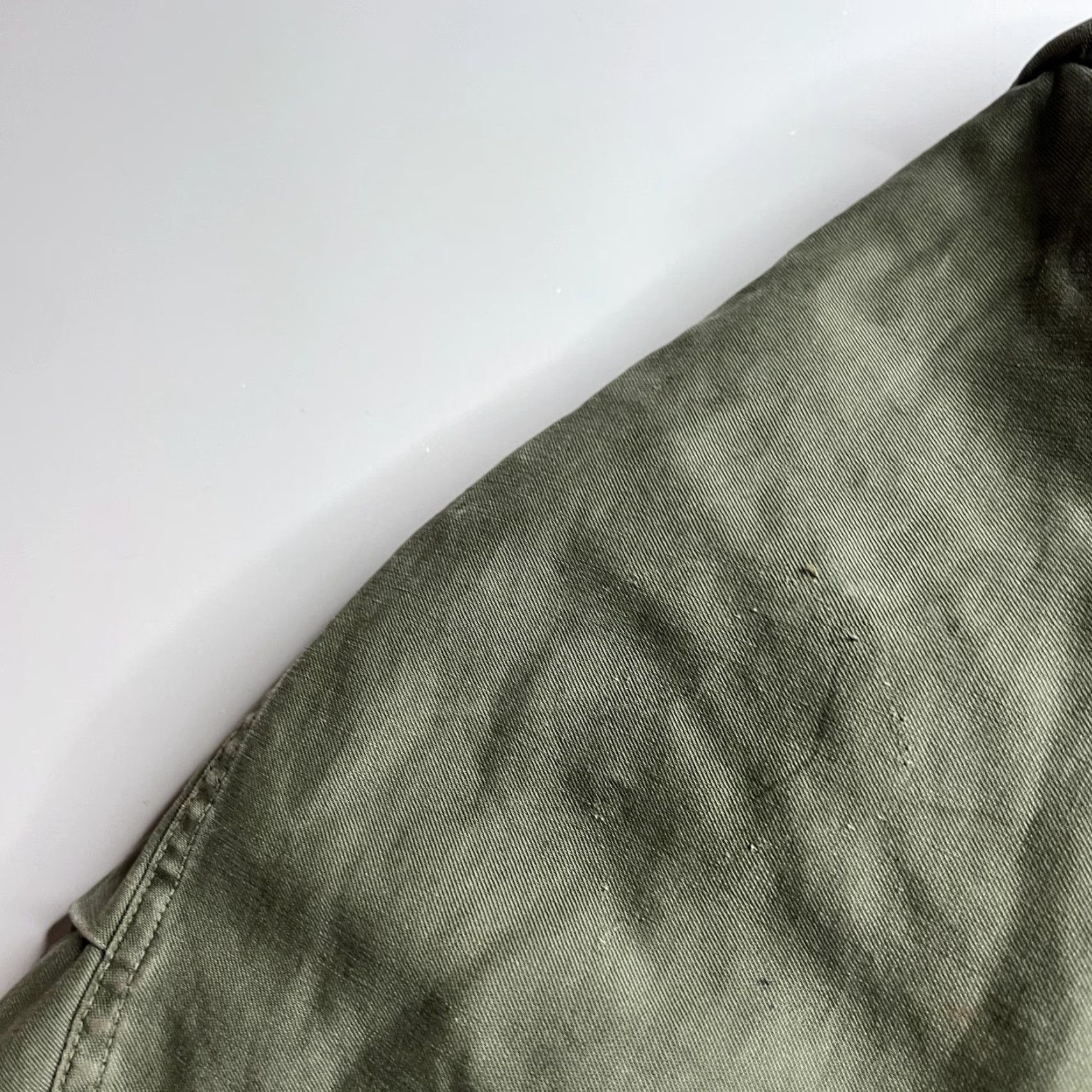 Vintage VINTAGE Military Coat Mens Small Short Green 50s OG-107 USATC Armor Field Coat Jacket Size US 29 - 5 Thumbnail