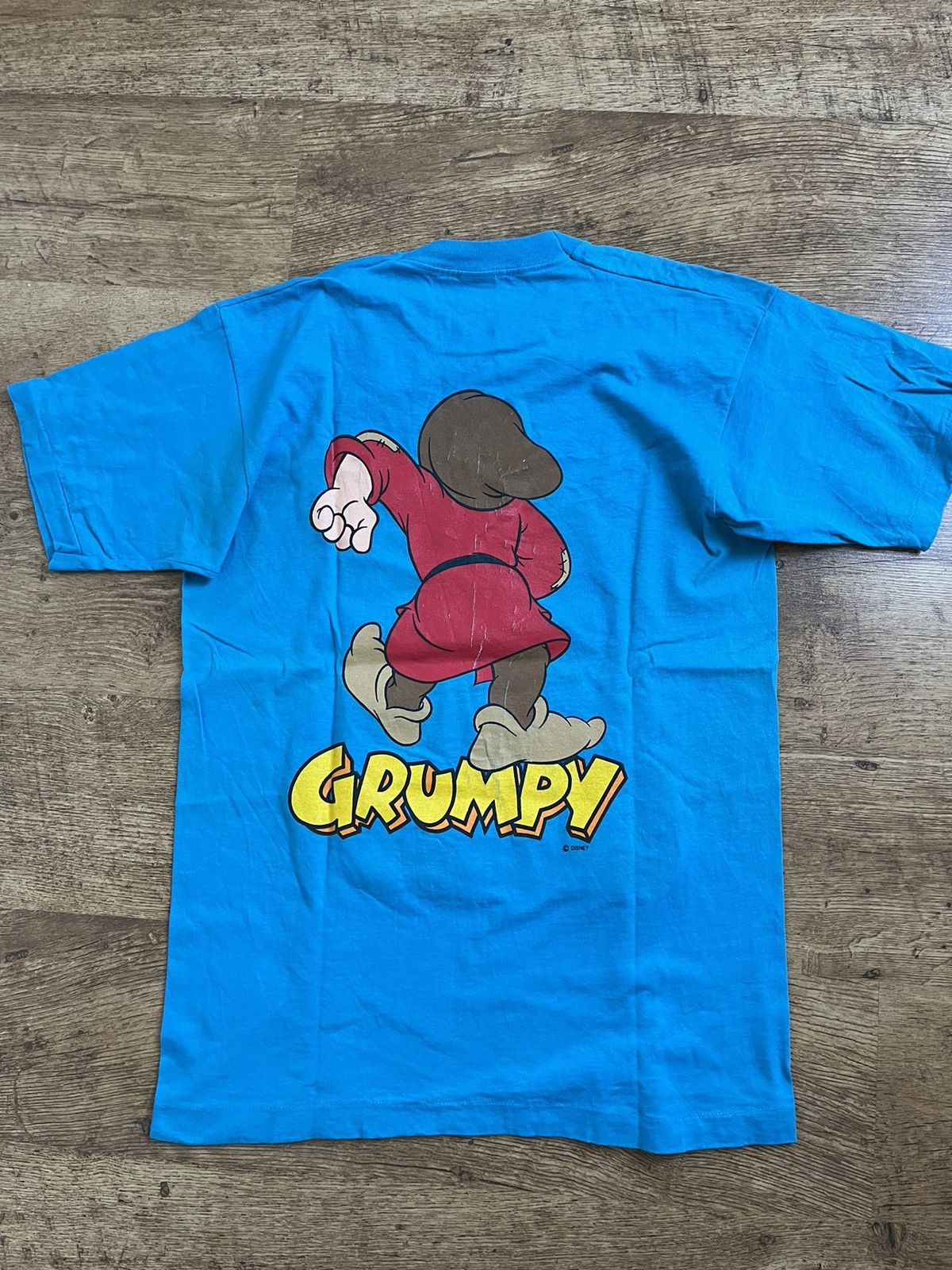 Disney × Vintage Vintage Disney Grumpy T-shirt Double Sided Size US L / EU 52-54 / 3 - 4 Thumbnail
