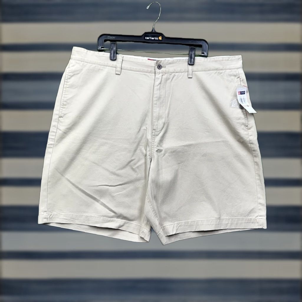 Chaps VINTAGE Chaps Cargo Shorts Men 42 Beige Cotton Stretch Casual Preppy Summer Spring Tan Size US 42 / EU 58 - 1 Thumbnail
