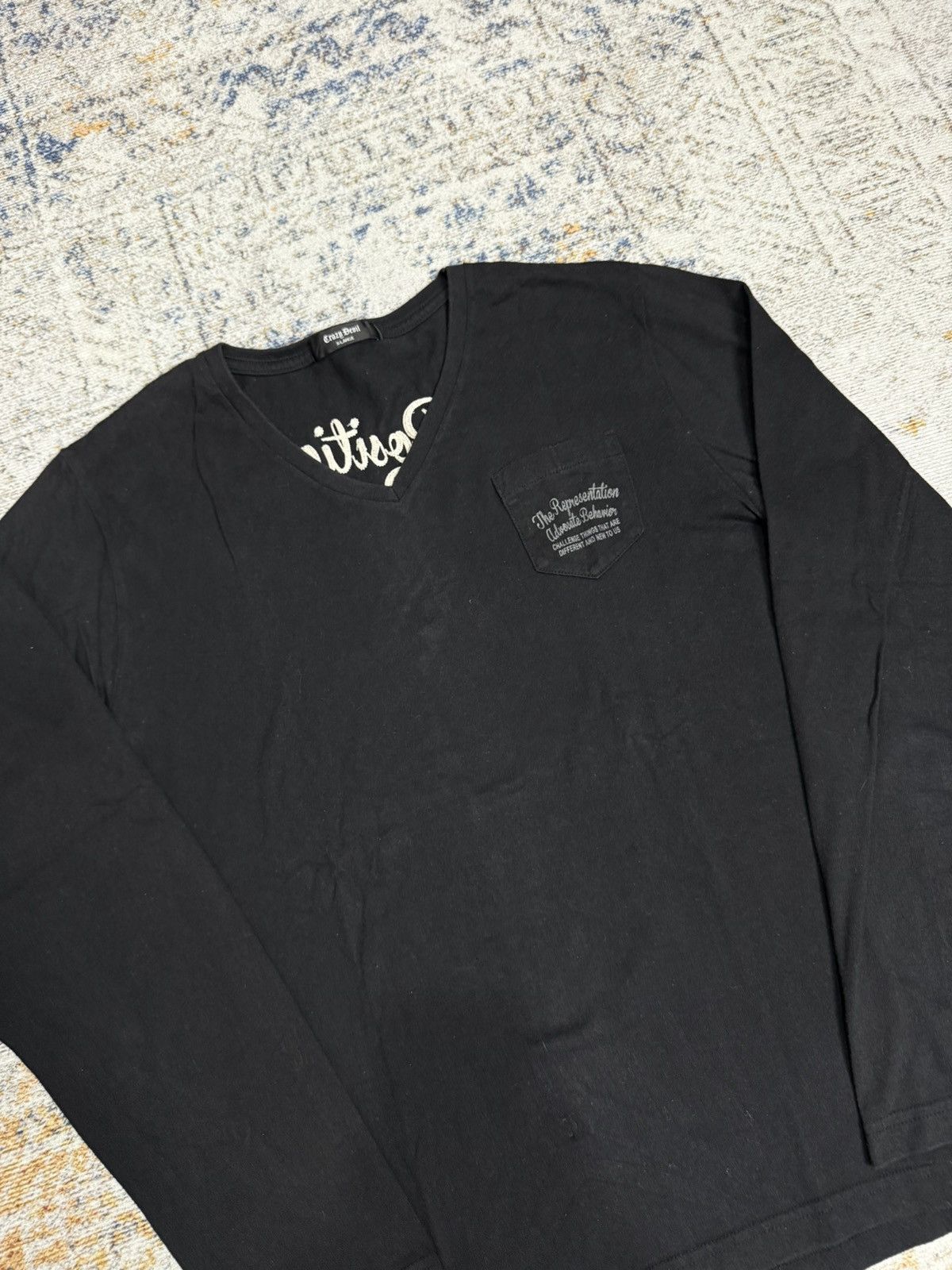 Japanese Brand Crazy devil ifsix style long sleeve Size US L / EU 52-54 / 3 - 4 Thumbnail