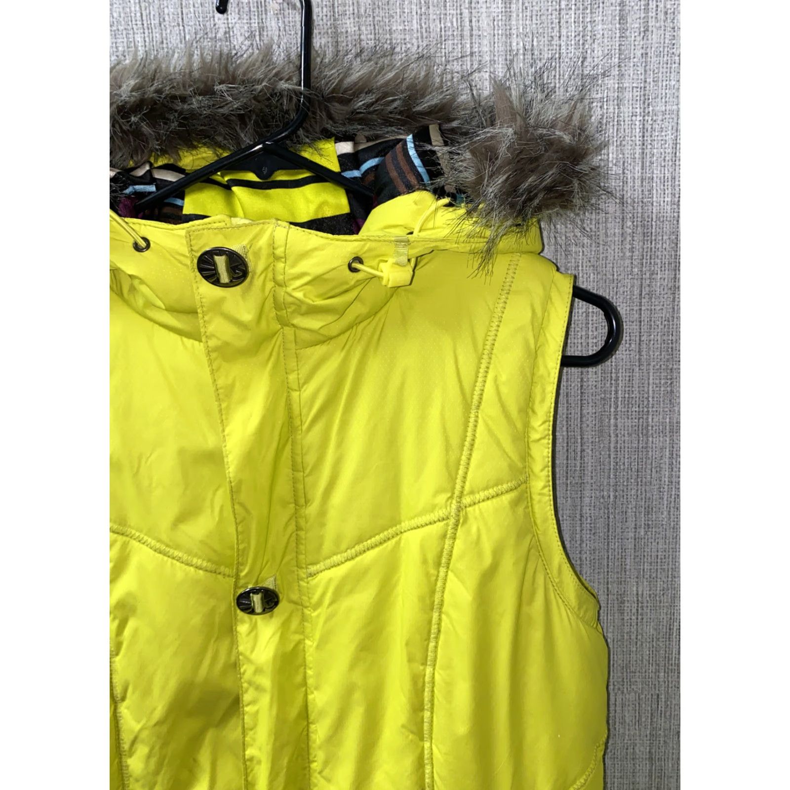 Burton Burton Vest Hooded Full Zip Neon Nylon Womens M Size M / US 6-8 / IT 42-44 - 2 Thumbnail