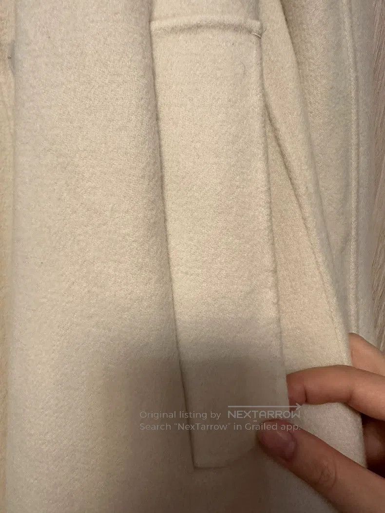 Other Max Mara Round Neck Coat - Beige Size S / US 4 / IT 40 - 6 Thumbnail