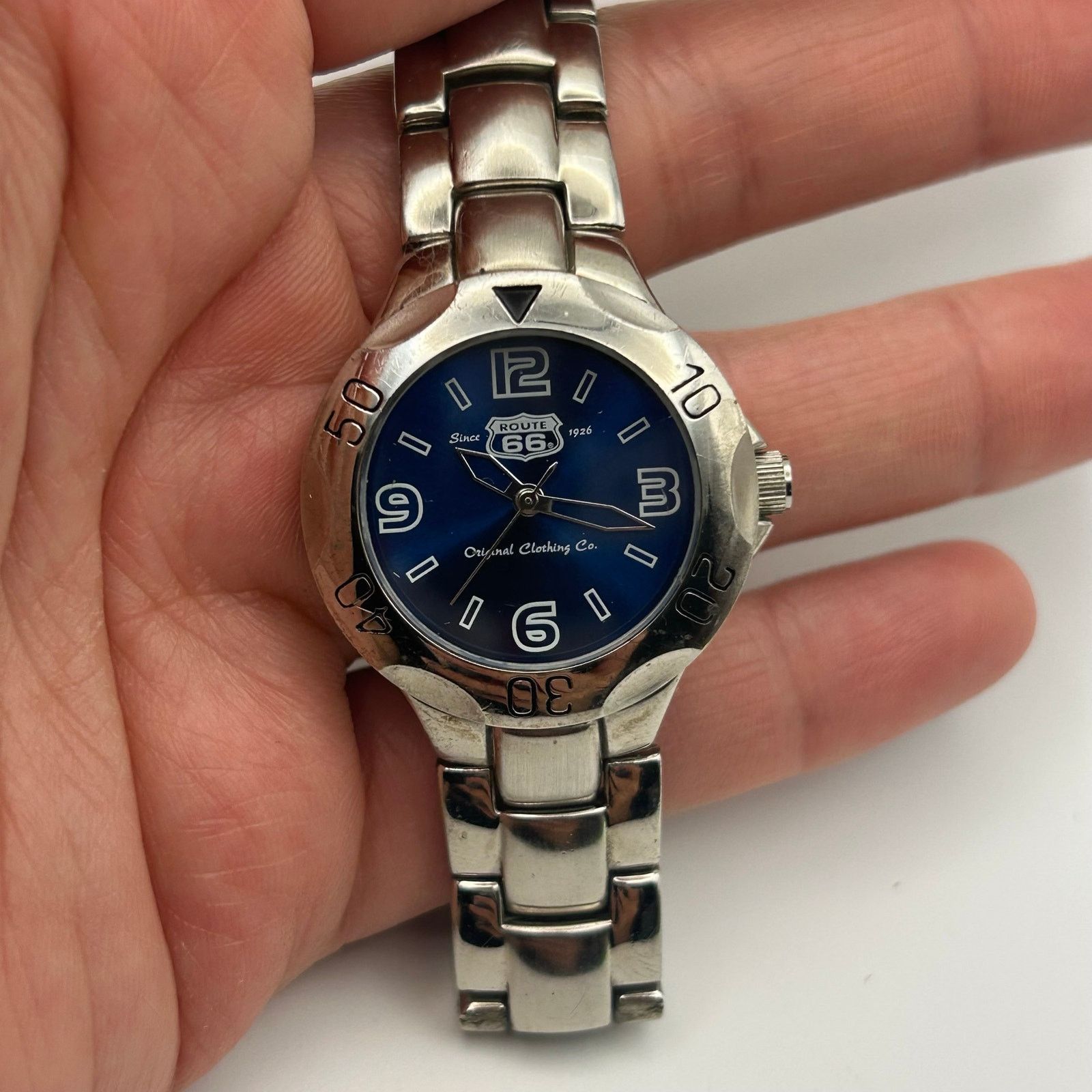 Other Route 66 Original Clothing Co St Steel Blue Face Women Watch Size ONE SIZE - 7 Thumbnail
