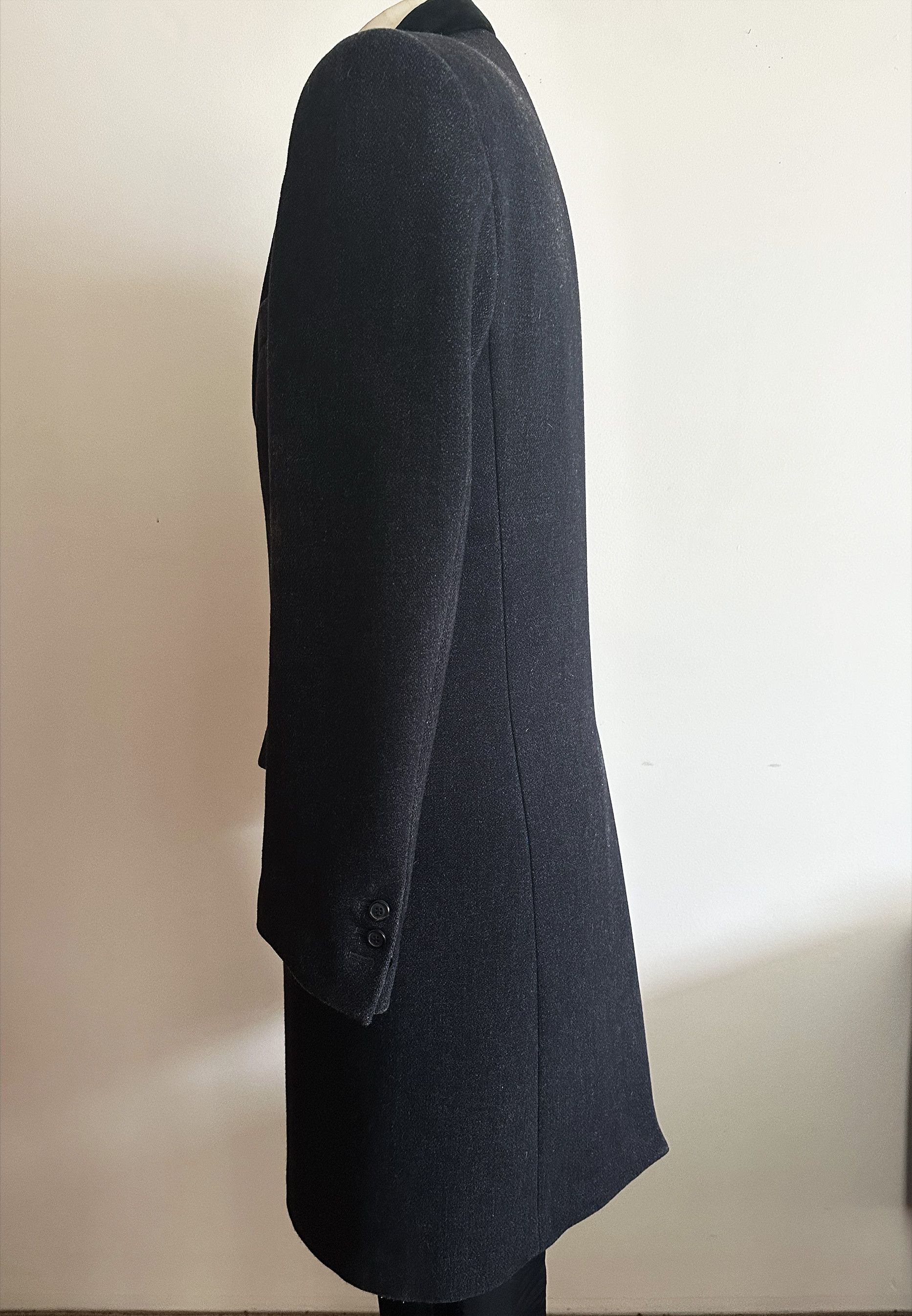 Maison Margiela Topcoat with Velvet Collar A/W 2002/03 Size US M / EU 48-50 / 2 - 4 Thumbnail