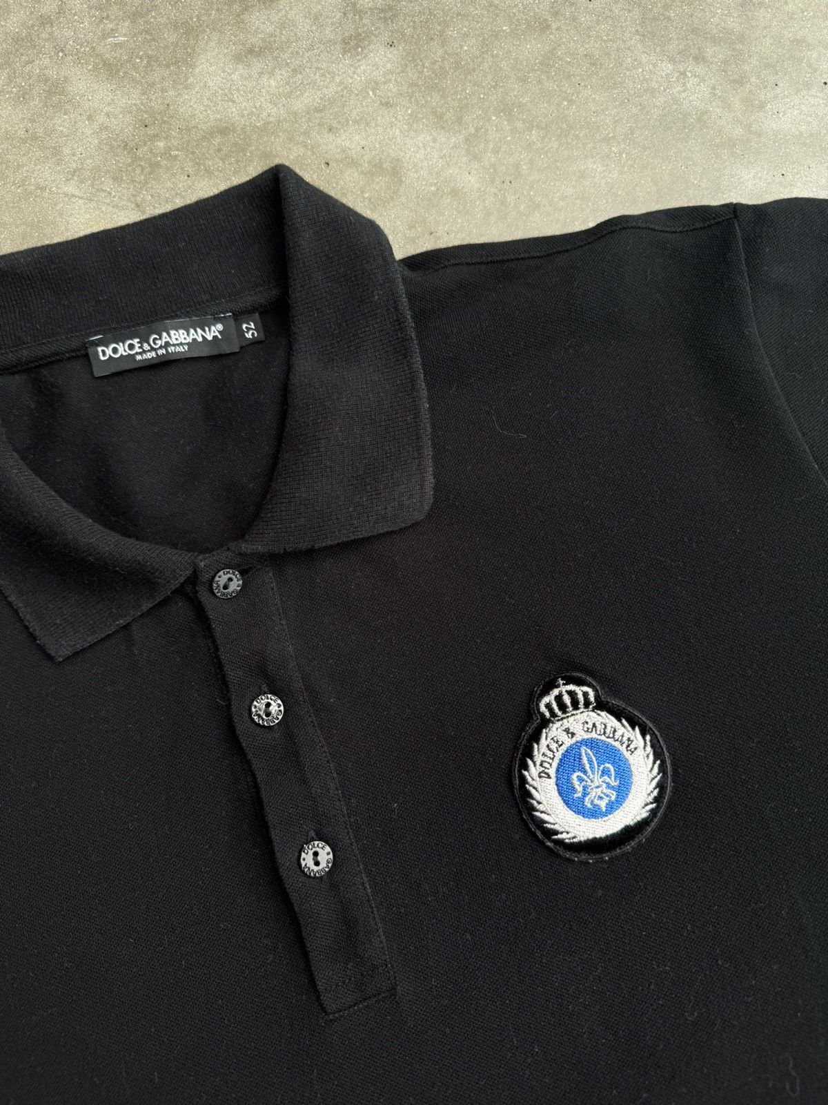 Dolce & Gabbana D&G Dolce & Gabbana Polo T-Shirt Luxury Basic Hype Size US L / EU 52-54 / 3 - 2 Thumbnail