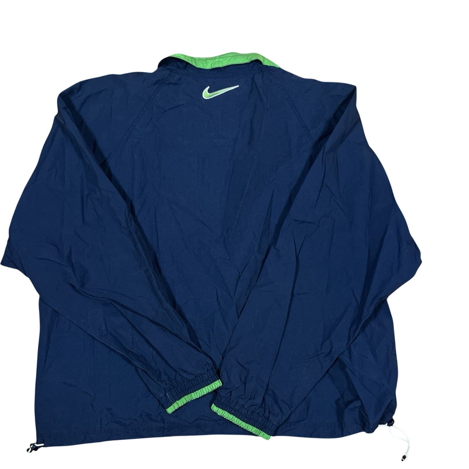 Nike 90s Nike Vintage Center Swoosh Pullover 1/4 Zip Windbreaker Size US XXL / EU 58 / 5 - 2 Thumbnail