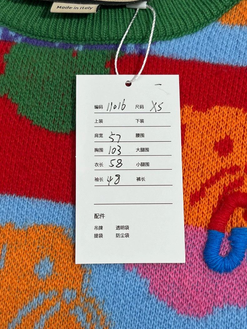 Gucci Gucci 2023 Spring and Summer Rabbit Year Limited Jacquard K Size US XS / EU 42 / 0 - 7 Thumbnail