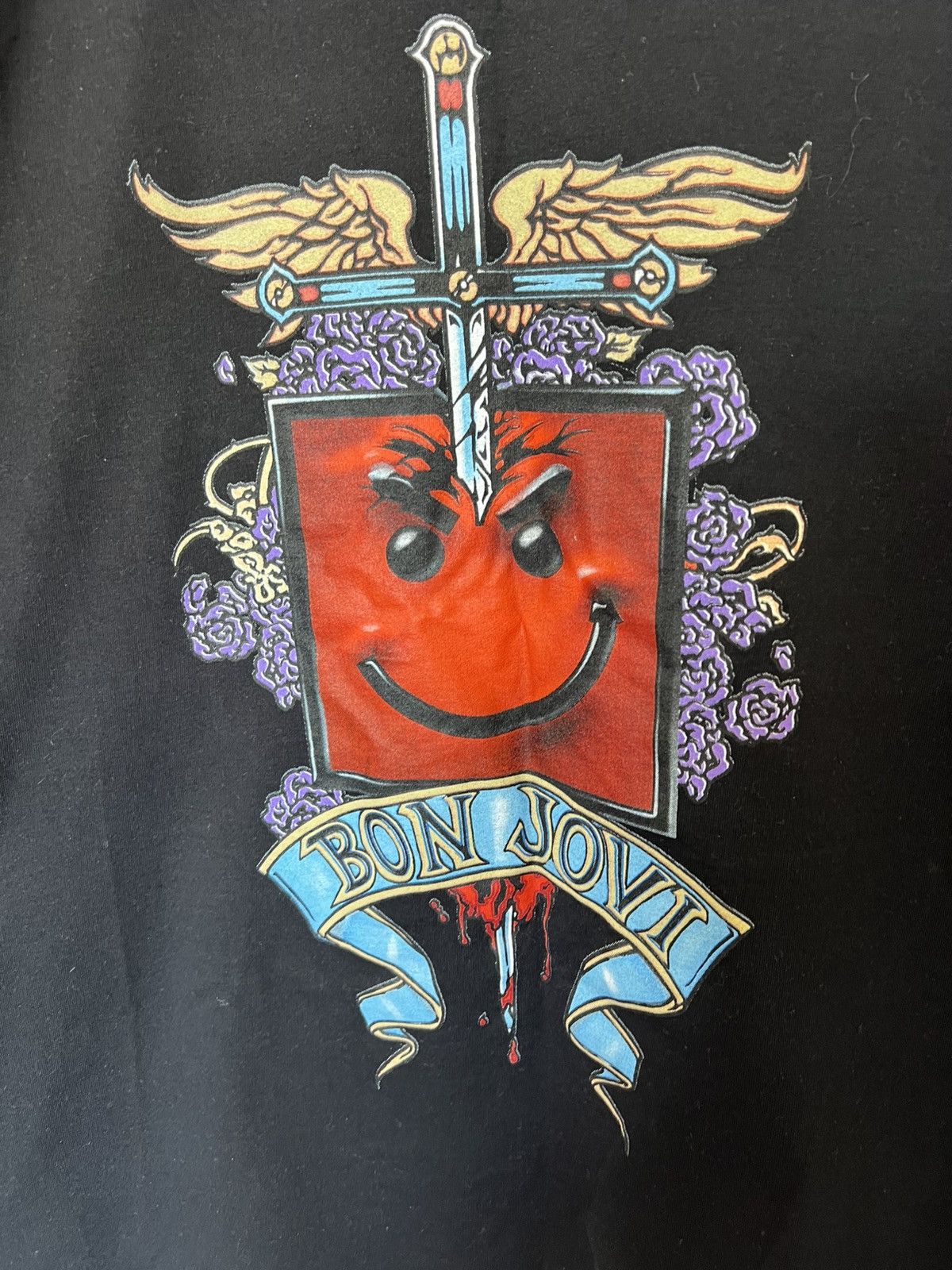 Band Tees Bon Jovi 2005 2006 Vintage Rock Band Tee Size US L / EU 52-54 / 3 - 2 Thumbnail