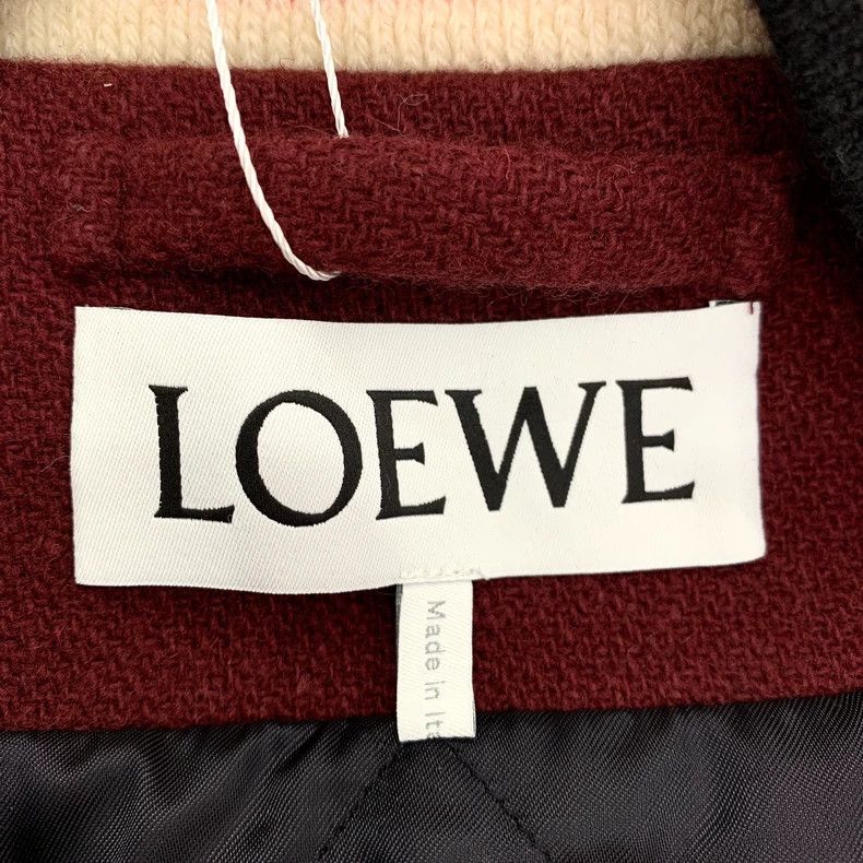 Loewe Loewe Patchwork logo pattern embroidered wool zipper baseb Size L / US 10 / IT 46 - 6 Thumbnail