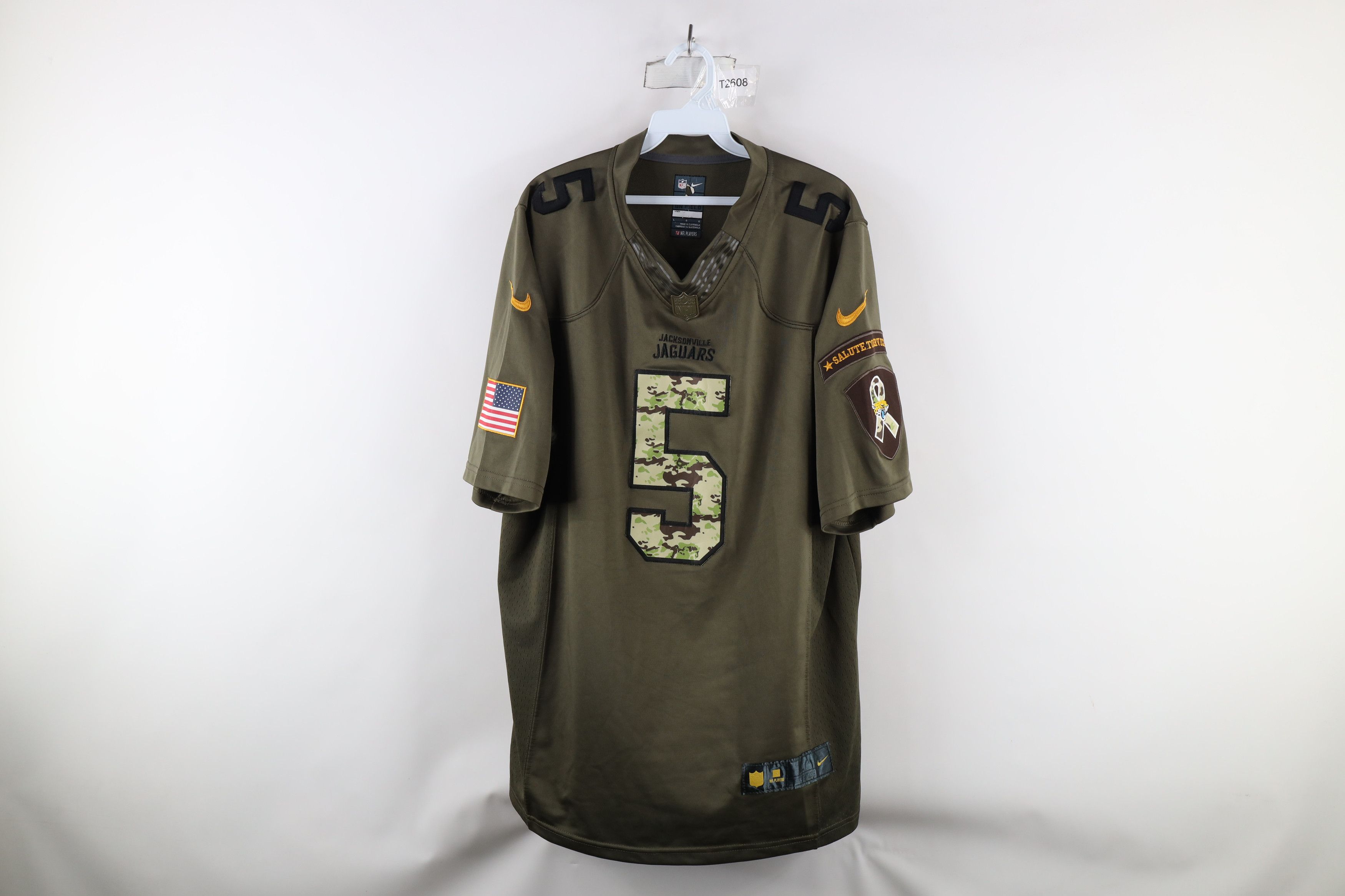 Nike × Vintage Nike Blake Bortles Jacksonville Jaguars Football Jersey Size US L / EU 52-54 / 3 - 1 Thumbnail