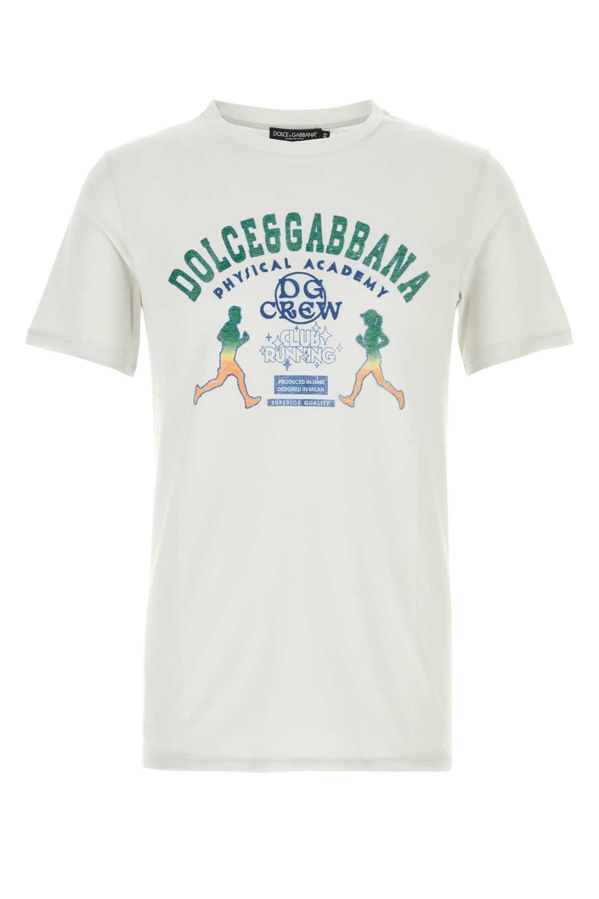 Dolce & Gabbana Ice Cotton T-Shirt Size US XL / EU 56 / 4 - 1 Thumbnail